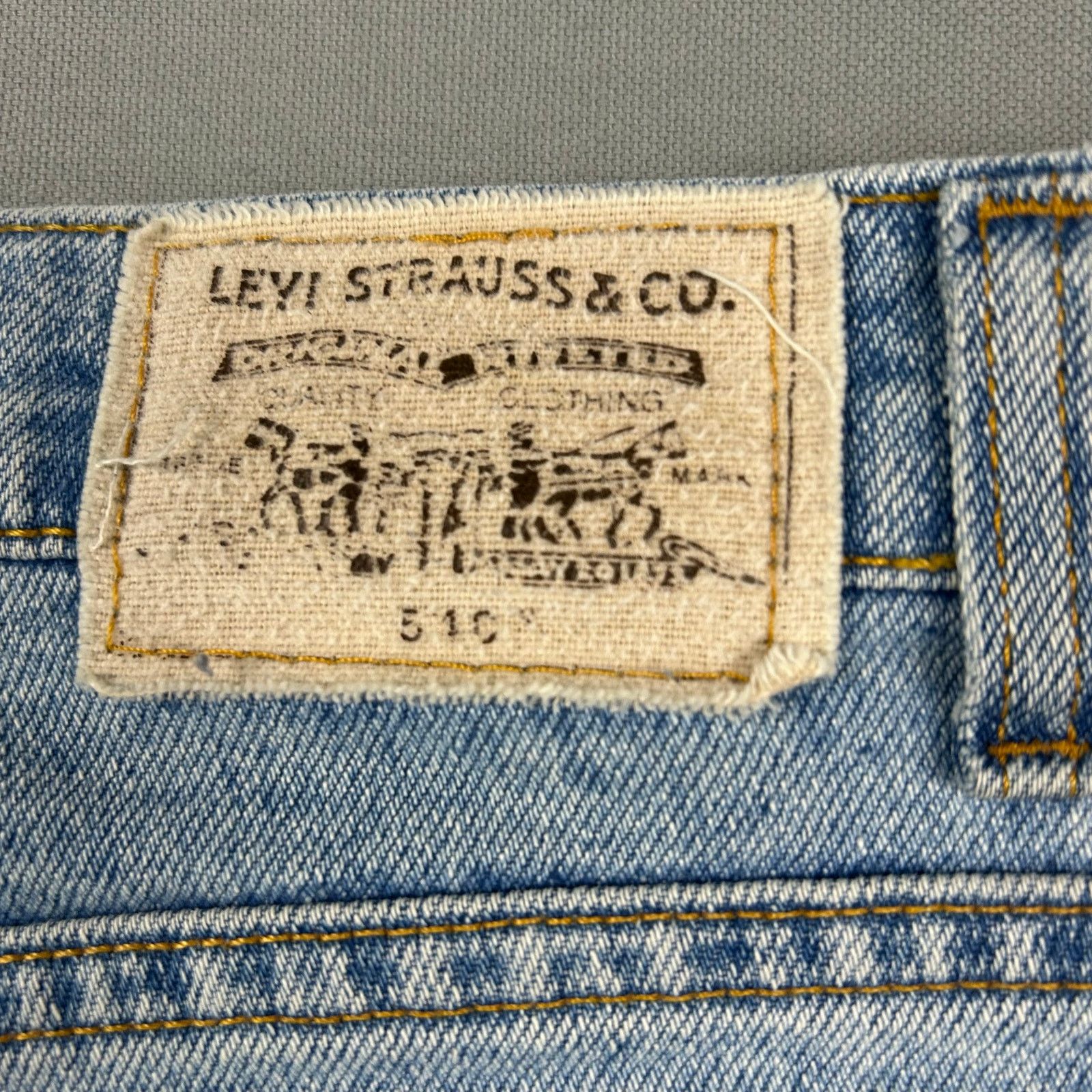 Levi's × Vintage 90s Vintage Levi's Jeans Brown Tab 540 Relaxed Light 42 X 28 Size US 42 / EU 58 - 4 Thumbnail