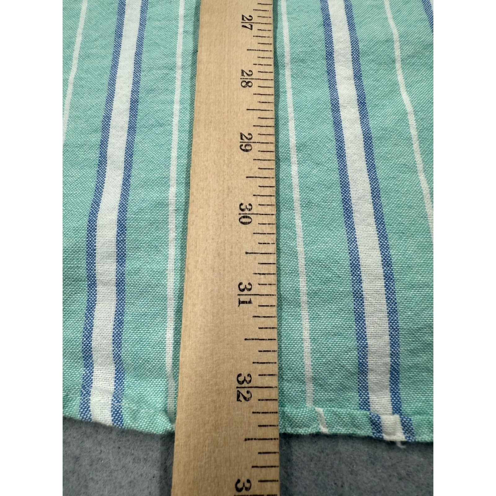 Gap VINTAGE GAP Shirt Mens XL Blue Striped Button-Down Made USA 90s Size US XL / EU 56 / 4 - 6 Thumbnail