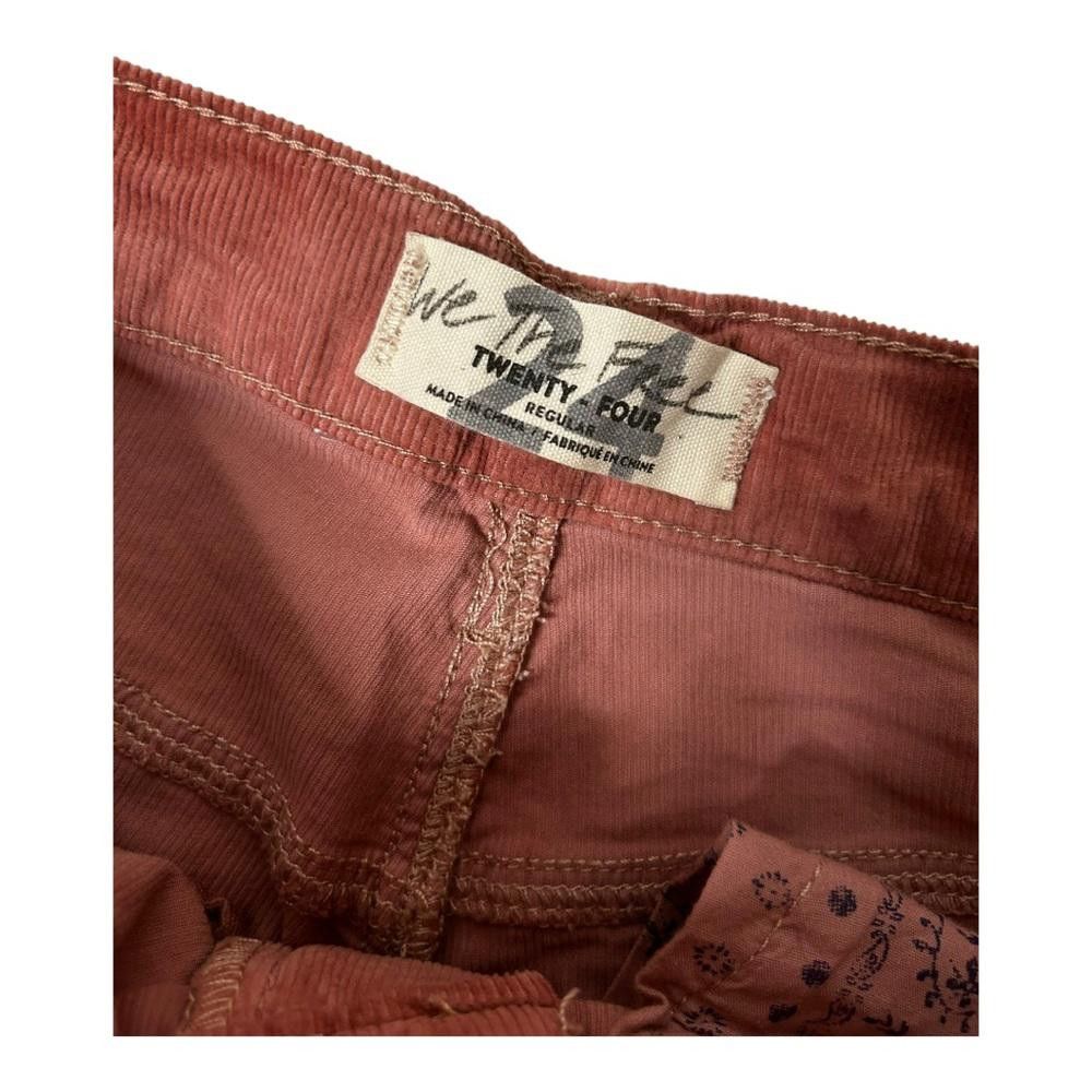 Free People Free People l Pink Holes In Corduroy Size 24 Size 24" / US 00 / IT 34 - 8 Thumbnail