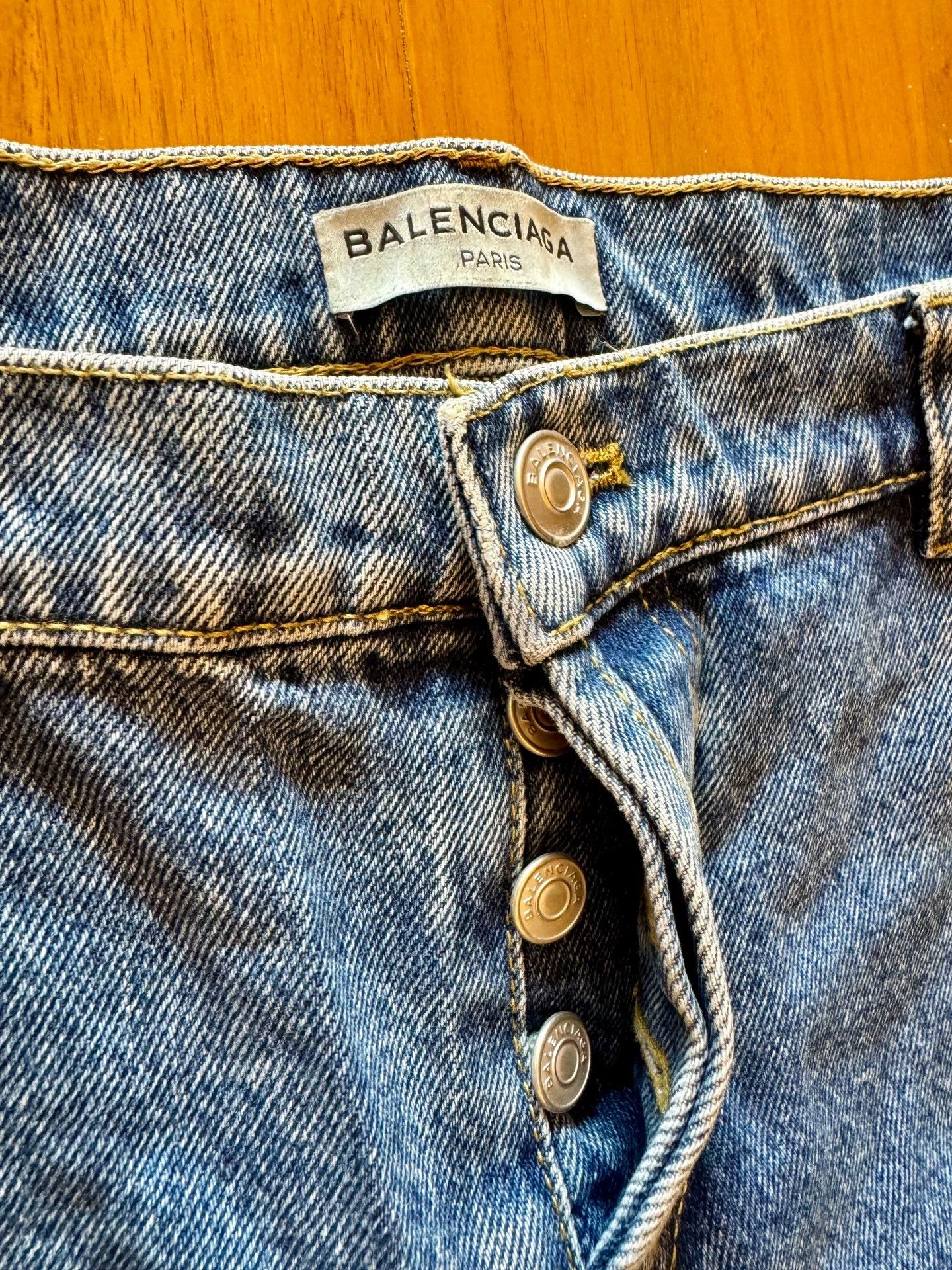 Balenciaga BALENCIAGA 8/8-Length Pants Size 26" / US 2 / IT 38 - 2 Thumbnail