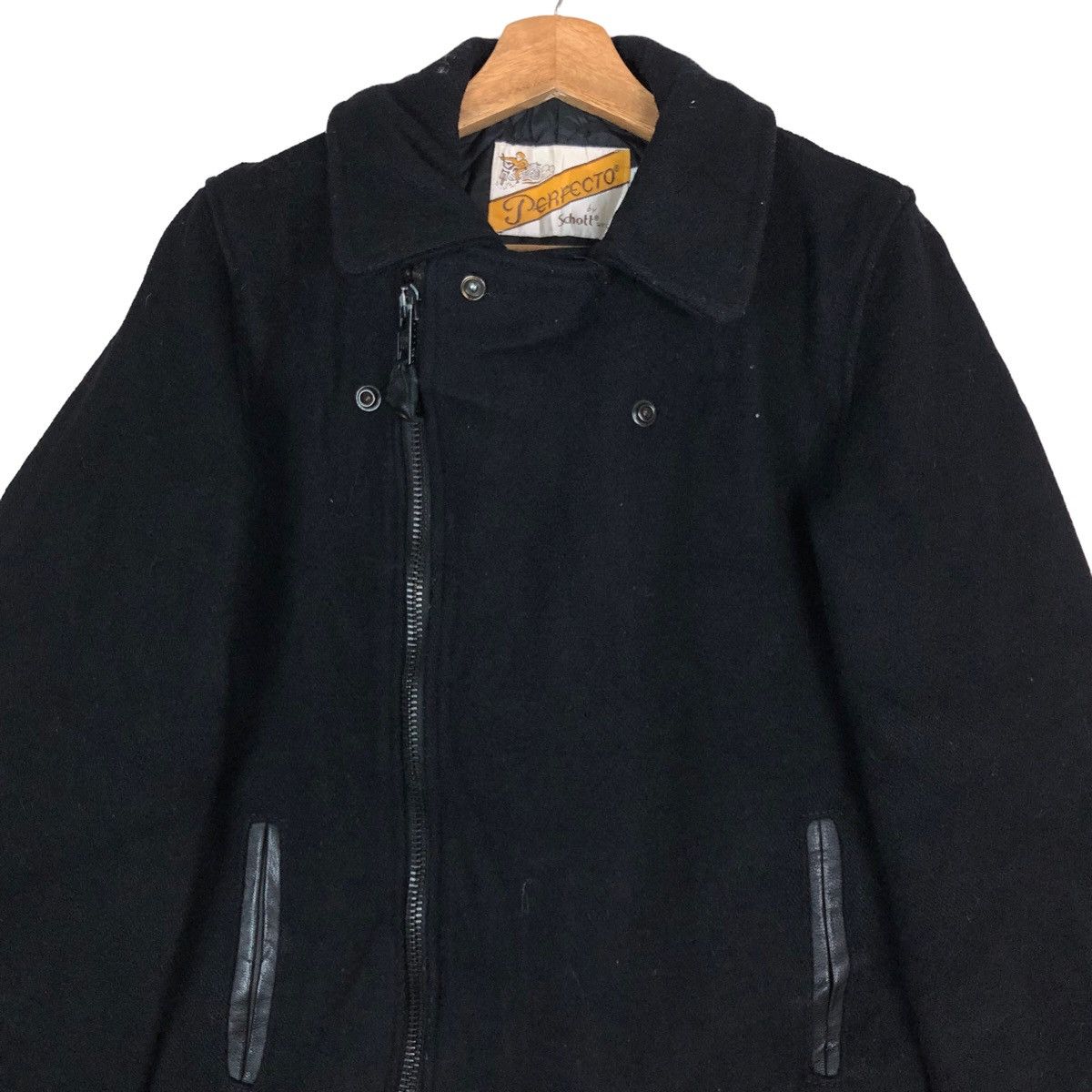 Schott SCHOTT PERFECTO RIDERS JACKET ZIPPER Size US M / EU 48-50 / 2 - 3 Thumbnail