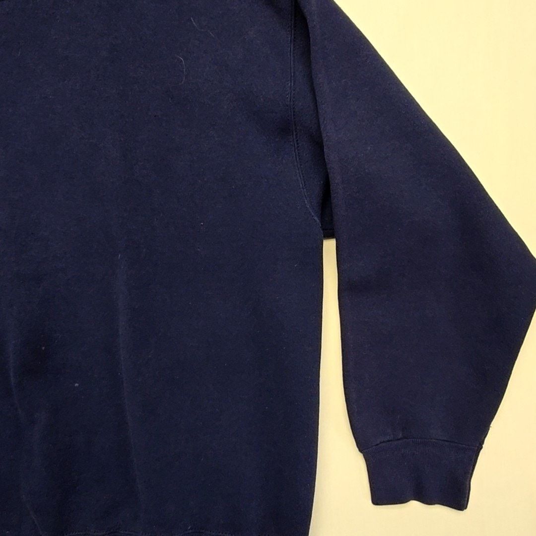 Tultex Vintage Blank Sweatshirt Navy Blue Tultex XL Crewneck 90s Size US XL / EU 56 / 4 - 6 Thumbnail