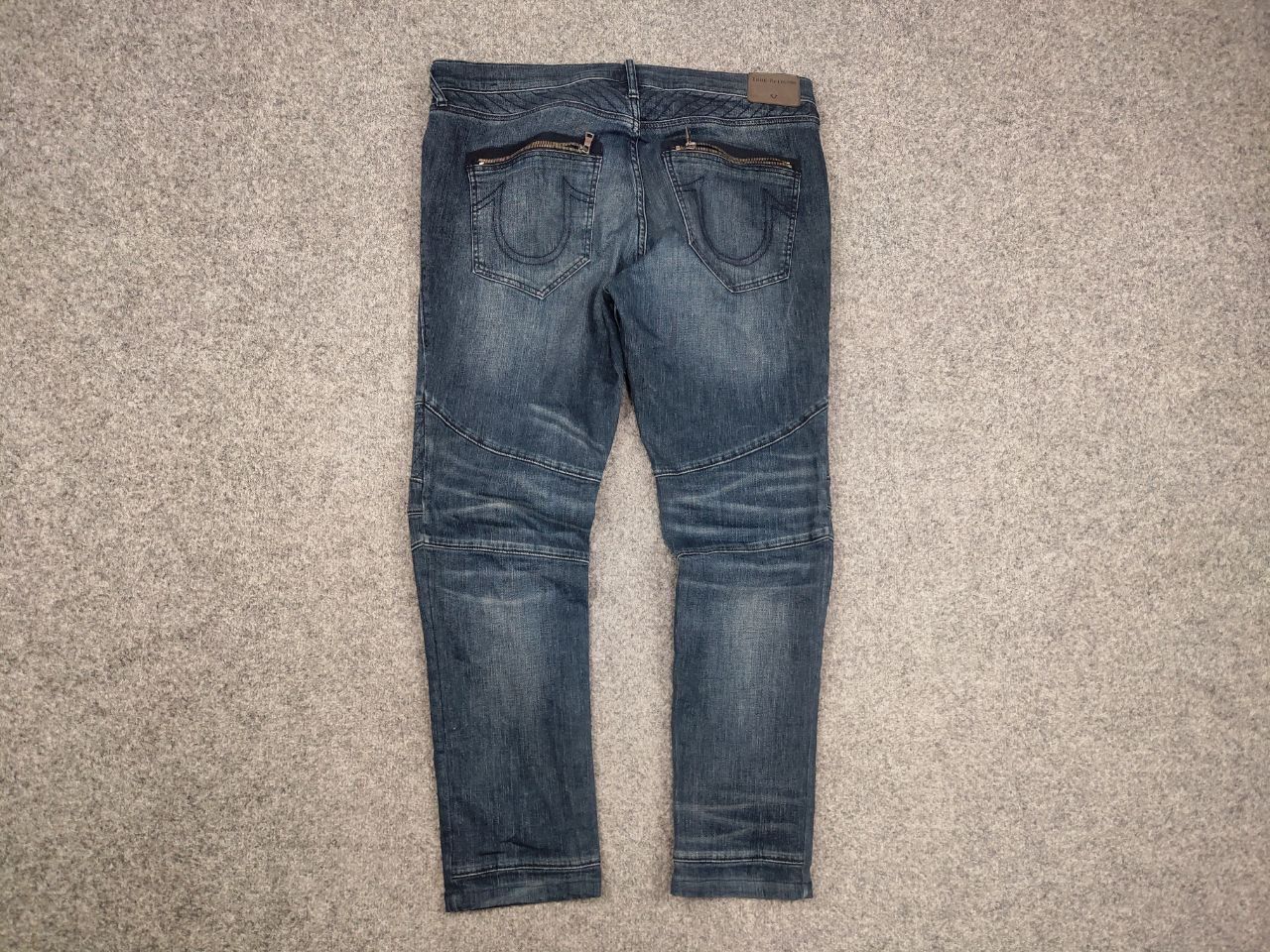 True Religion Vintage True Religion rocco New Moto Denim Jeans Y2K Style Size US 36 / EU 52 - 8 Thumbnail