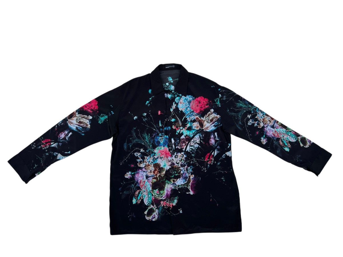 Lad Musician Lad Musician SS19 Vibrant Floral Print Long Sleeve Shirt Size US M / EU 48-50 / 2 - 4 Thumbnail