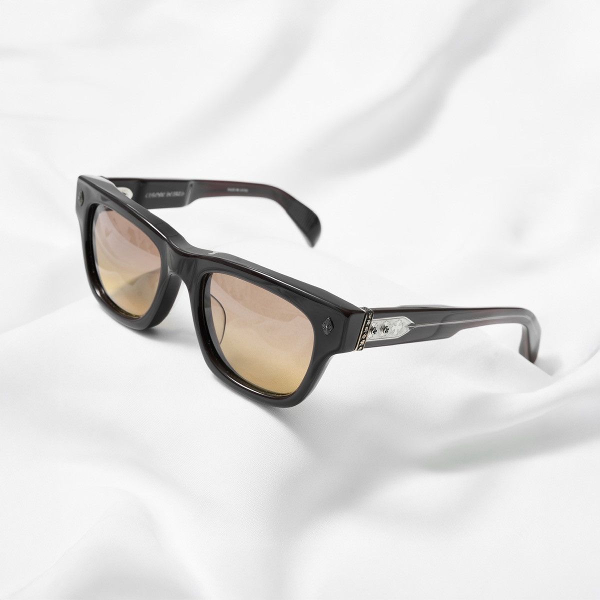 CHROME HEARTS DICK FITZENER CLASSIC BROWN GLASSES