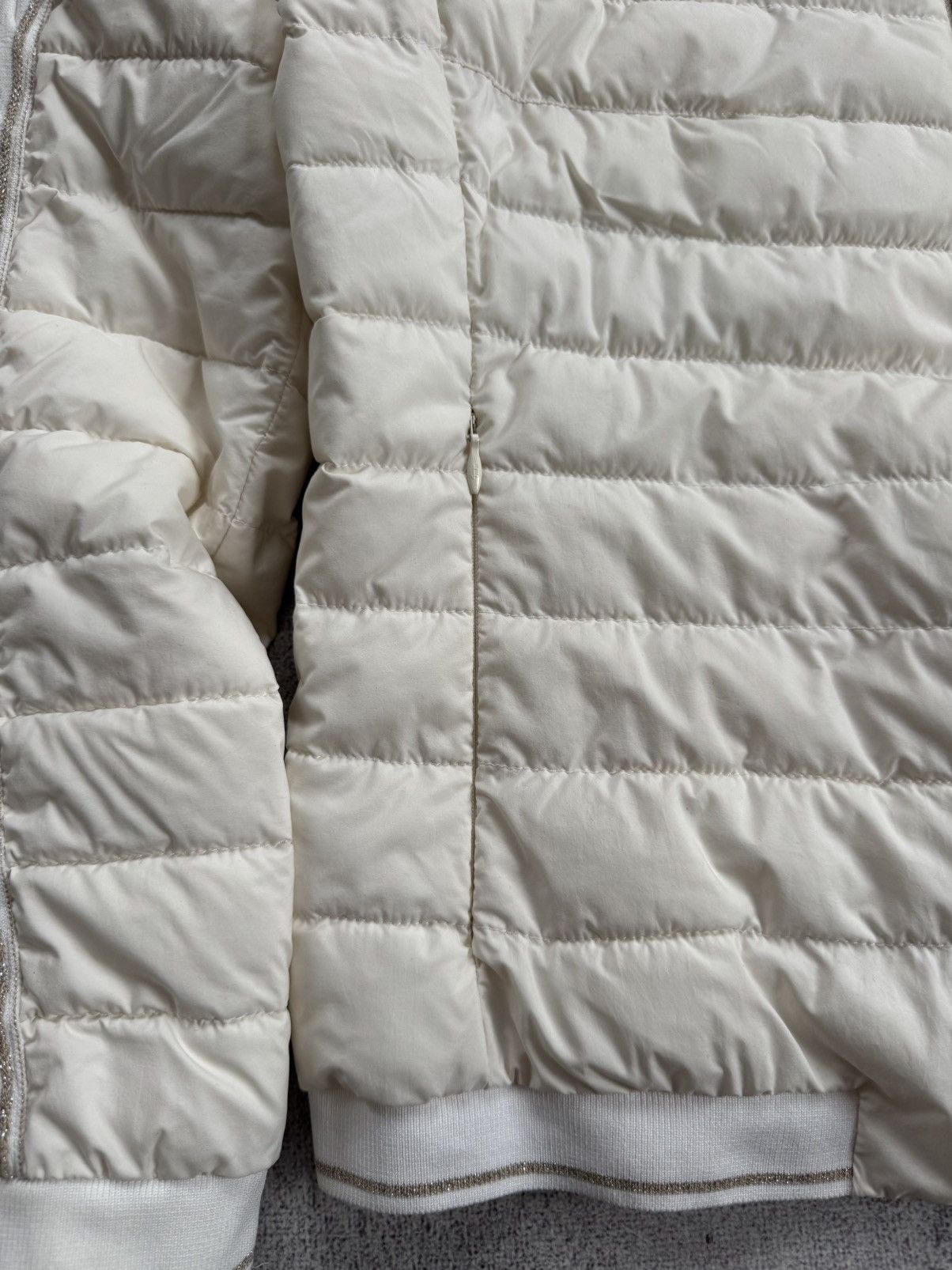 Herno HERNO Taupe Quilted Techno Down Jacket Filled Puffer Coat 42 Size M / US 6-8 / IT 42-44 - 5 Thumbnail