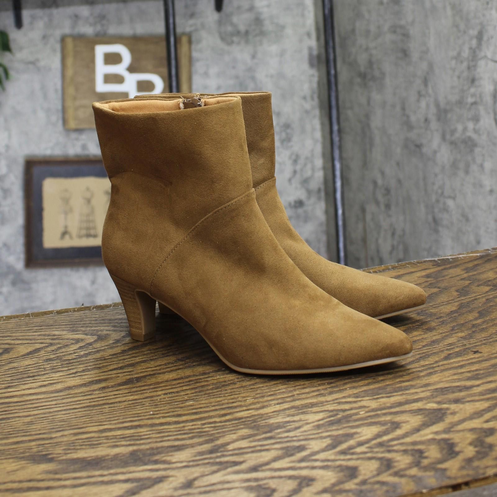 Other Nwt Universal Thread Frances Ankle Boots 88744364 Brown 7m Size US 7 / IT 37 - 1 Thumbnail