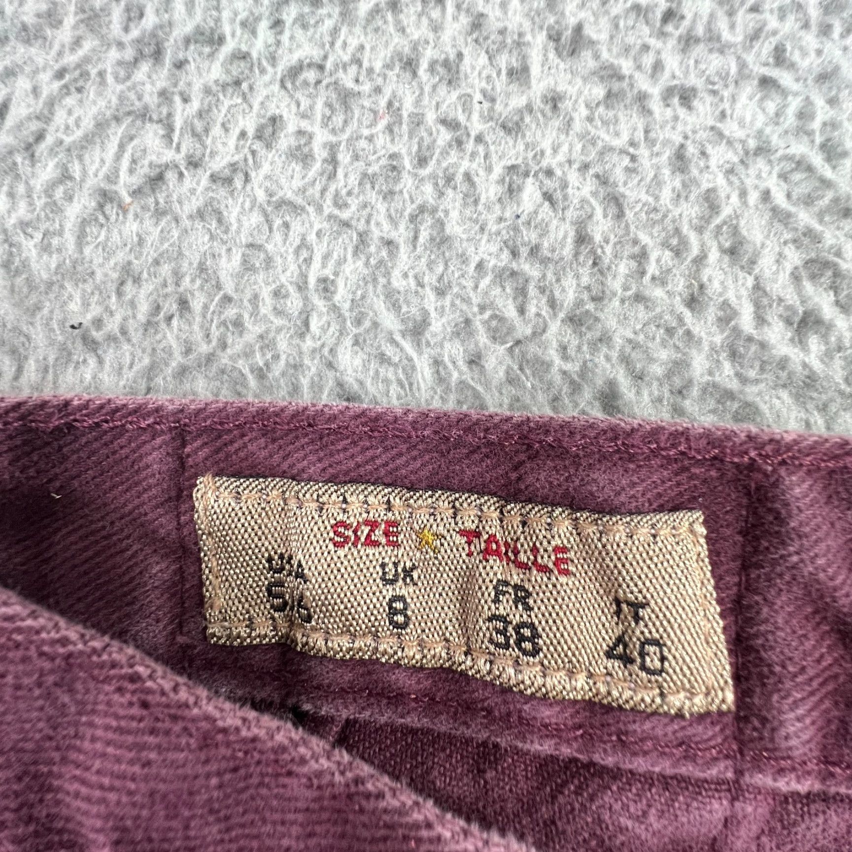 Express VINTAGE Express Jeans Womens 6 Purple 80s Tapered High Rise Mom Pants Size 28" / US 6 / IT 42 - 7 Thumbnail