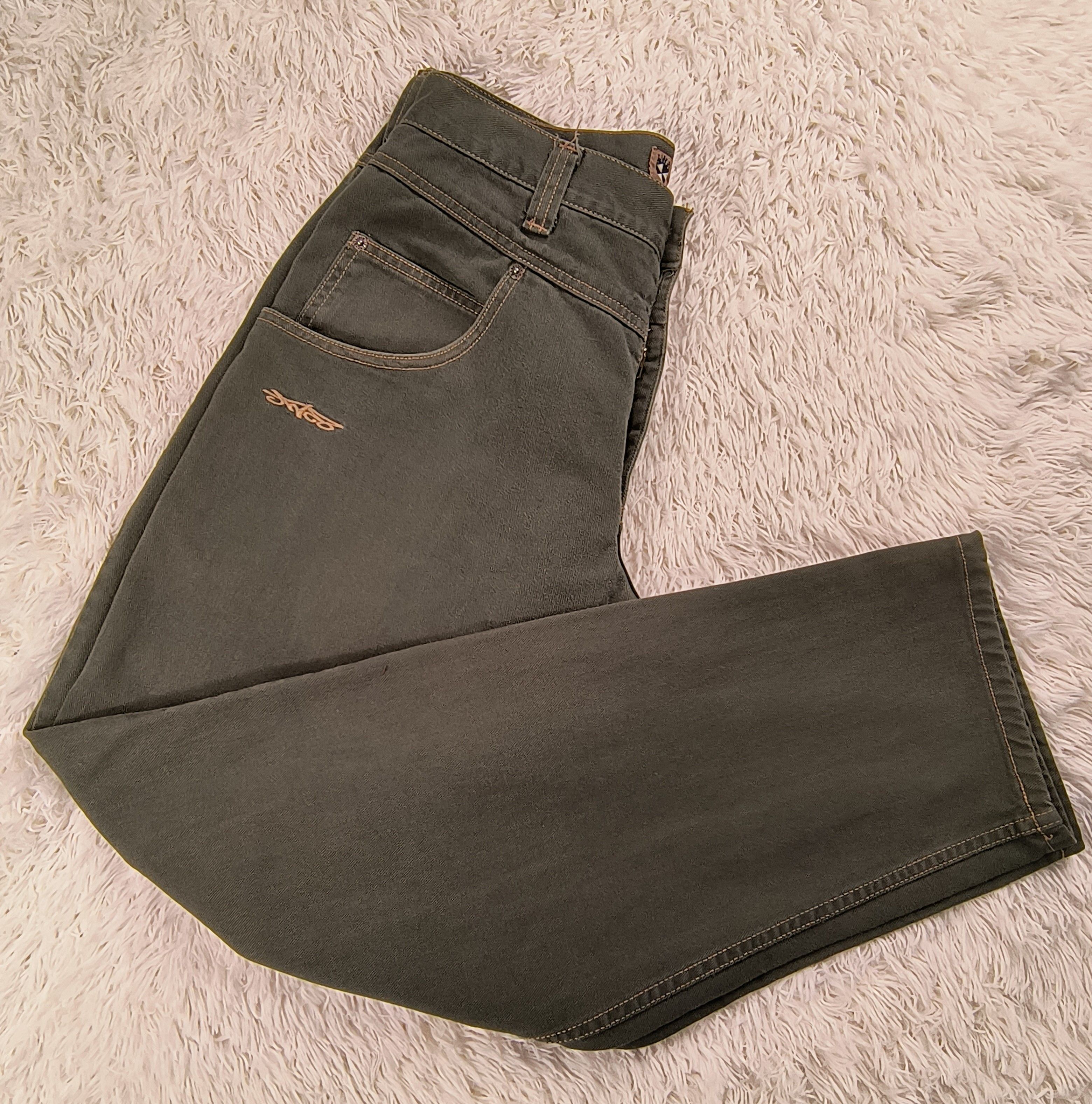 JNCO Vintage JNCO olive denim jeans Size US 33 - 6 Thumbnail
