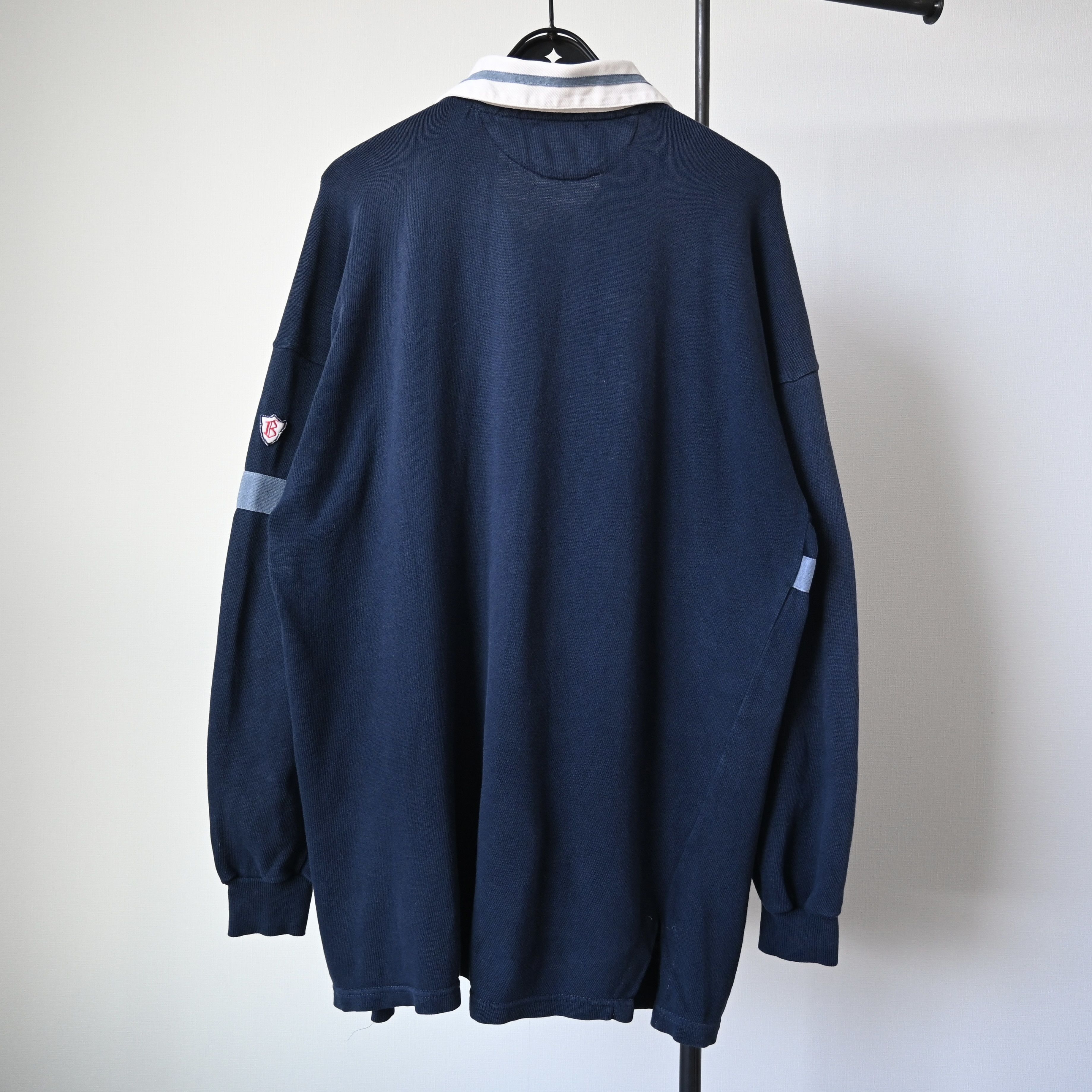 United Colors Of Benetton VTG 1990s United Colors Of Benetton rugby shirt Size US XL / EU 56 / 4 - 2 Thumbnail
