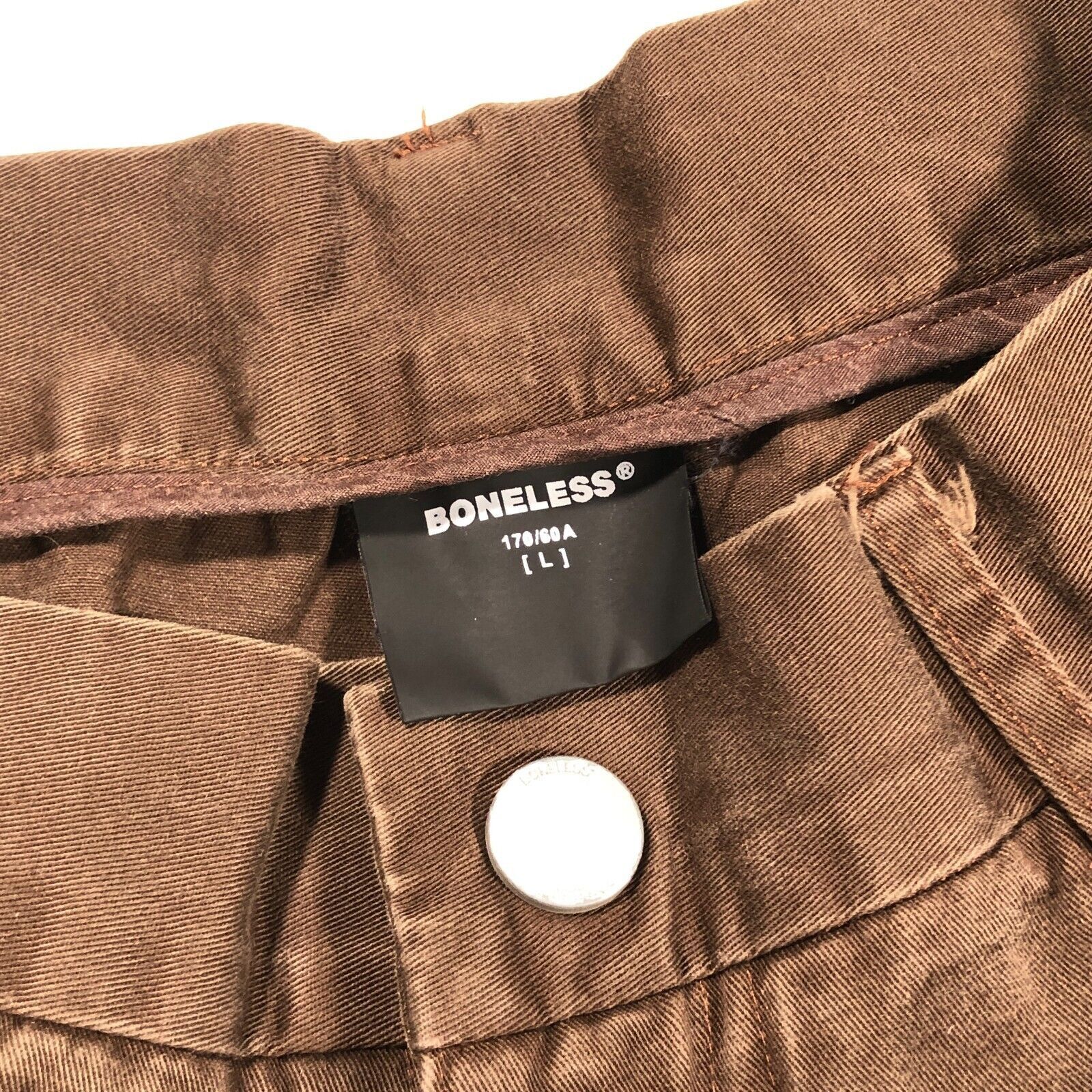 Carhartt BONELESS Rivet Double-layered Back Zipper Pants Large 30x29 Size US 30 / EU 46 - 4 Thumbnail