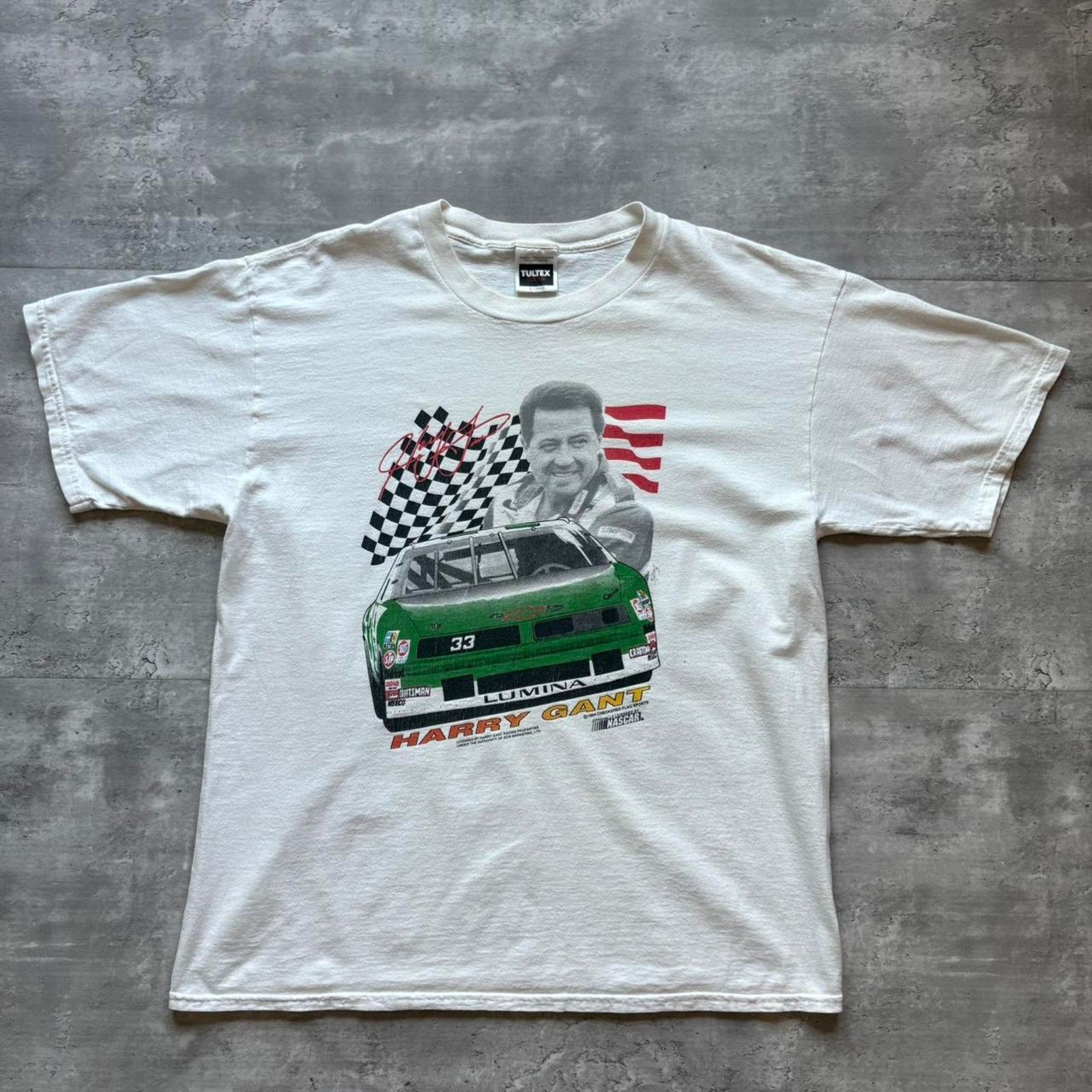 Tultex Vintage 1990s nascar racing t shirt Size US XL / EU 56 / 4 - 1 Thumbnail