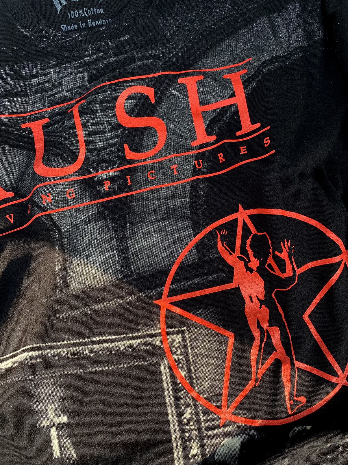 Band Tees × Vintage Vintage Y2K Rush Band Overprint Size US XL / EU 56 / 4 - 8 Thumbnail