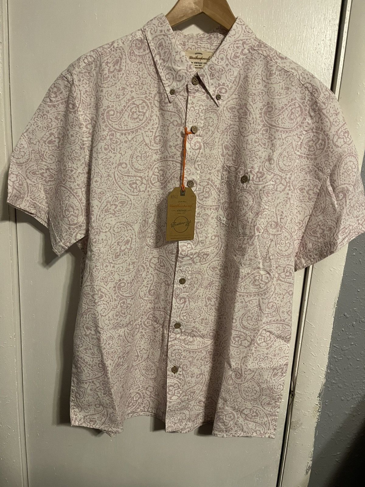 Weatherproof NWT Weatherproof Paisley Shirt Size US L / EU 52-54 / 3 - 1 Thumbnail