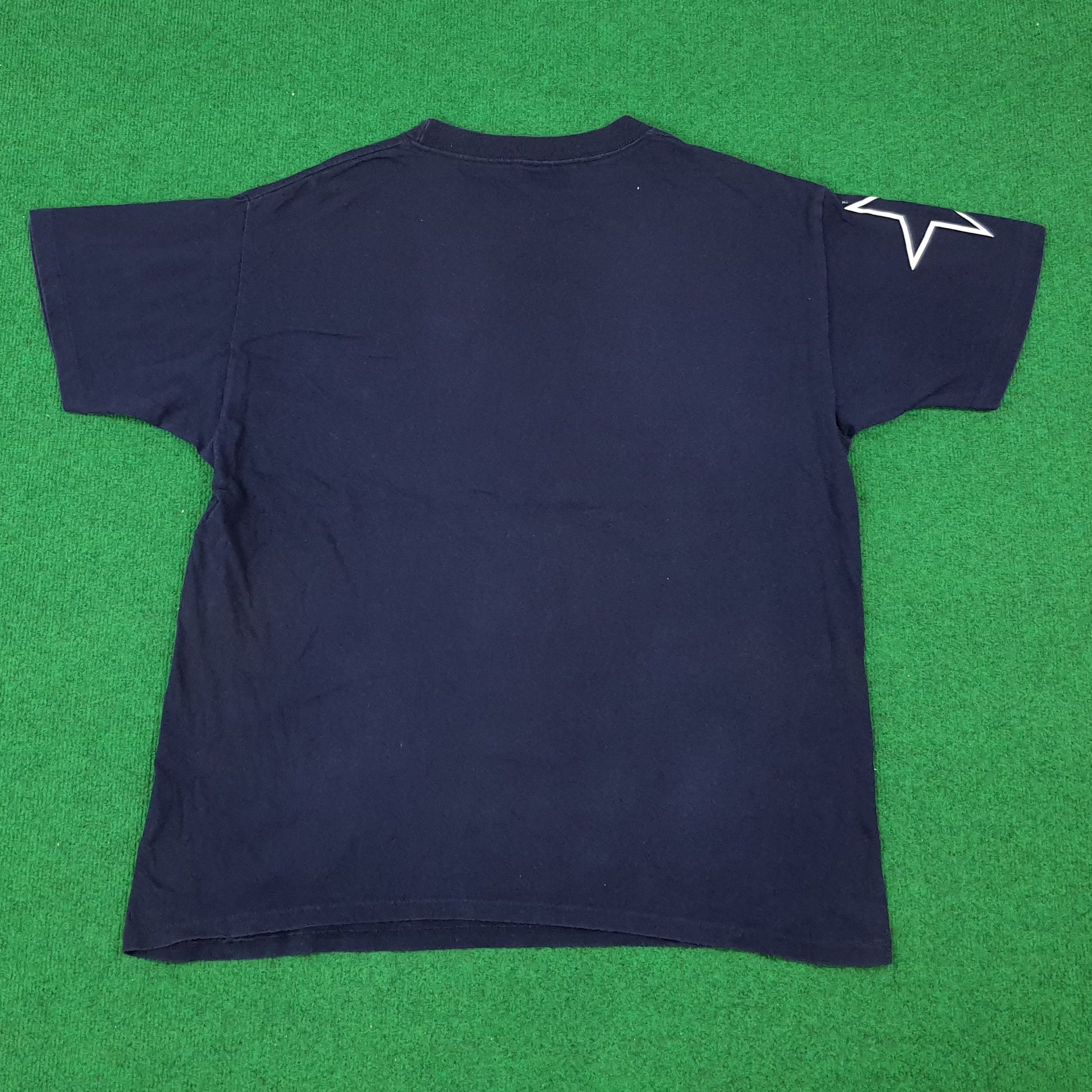 NFL × Vintage Vintage 90s NFLP Dallas Cowboys America Football Team Tshirt Size US XL / EU 56 / 4 - 4 Thumbnail