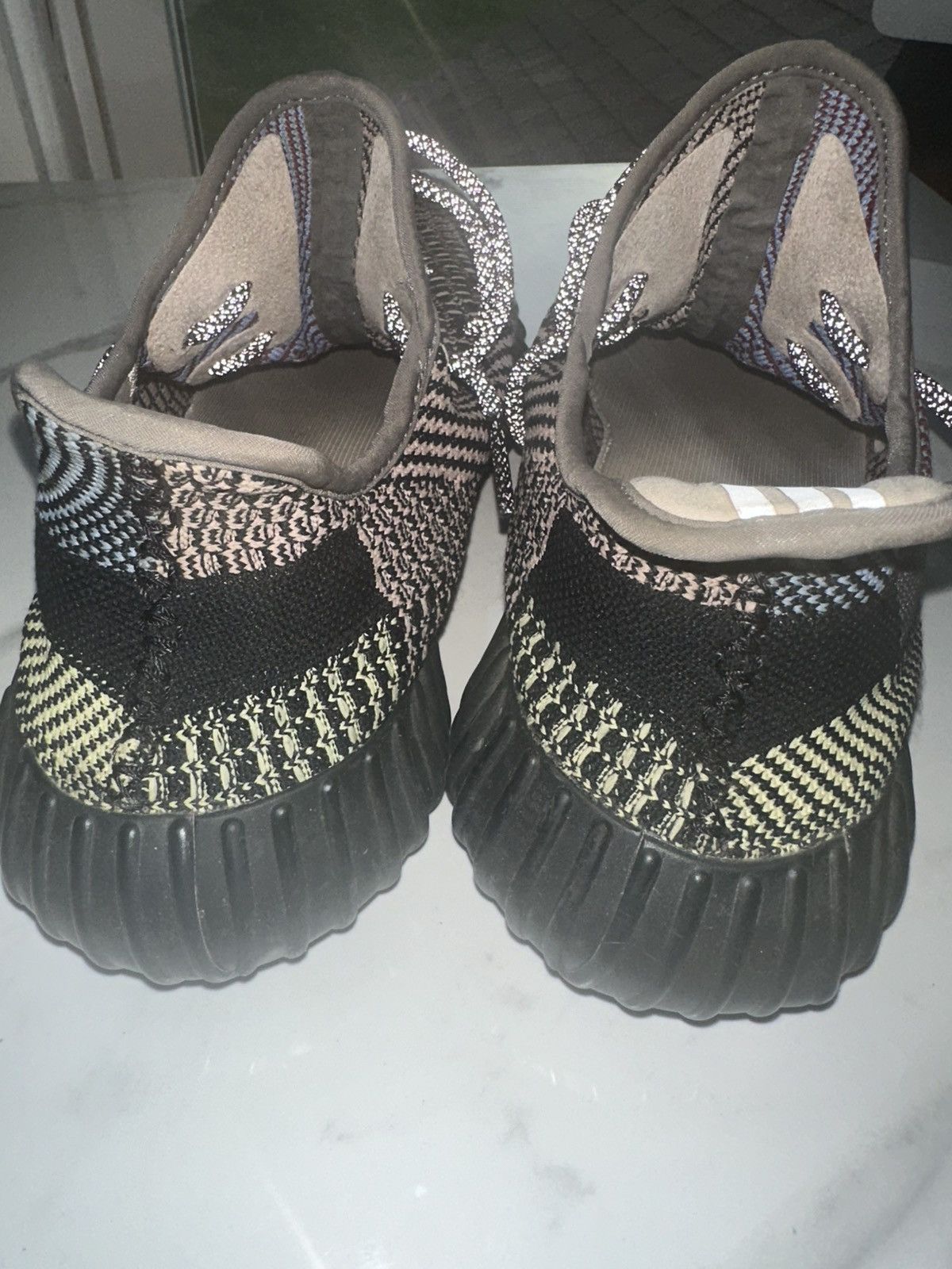 Yeezy Yeezy yeechiel reflective laces Size US 12 / EU 45 - 4 Thumbnail