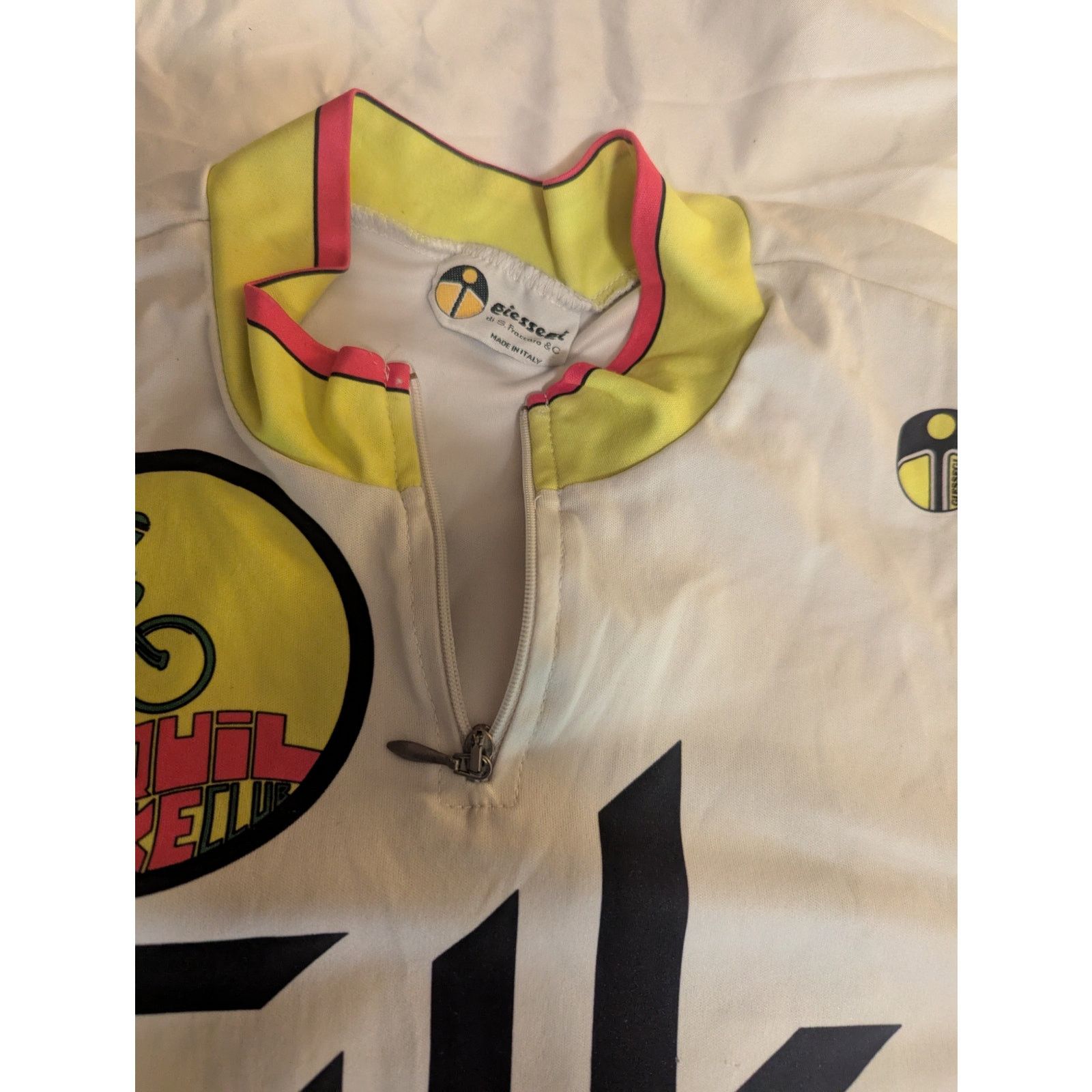 PEARL iZUMi Vtg Giessegi Cycling Jersey Med Made In Italy Filk Rare 90s Size US M / EU 48-50 / 2 - 5 Thumbnail