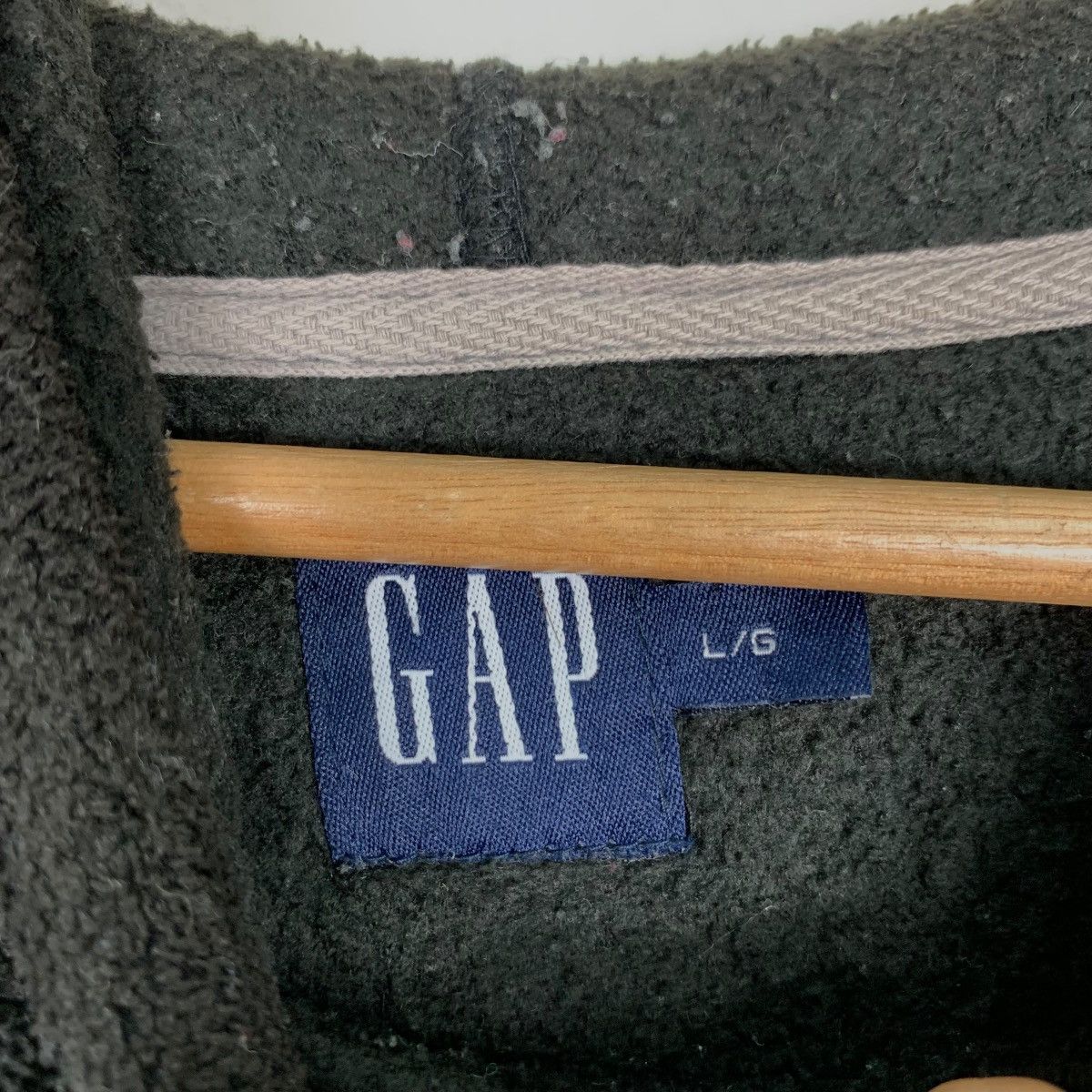 Gap GAP Spellout Big Logo Pullover Fleece Hoodies #0358-C16 Size US L / EU 52-54 / 3 - 11 Thumbnail