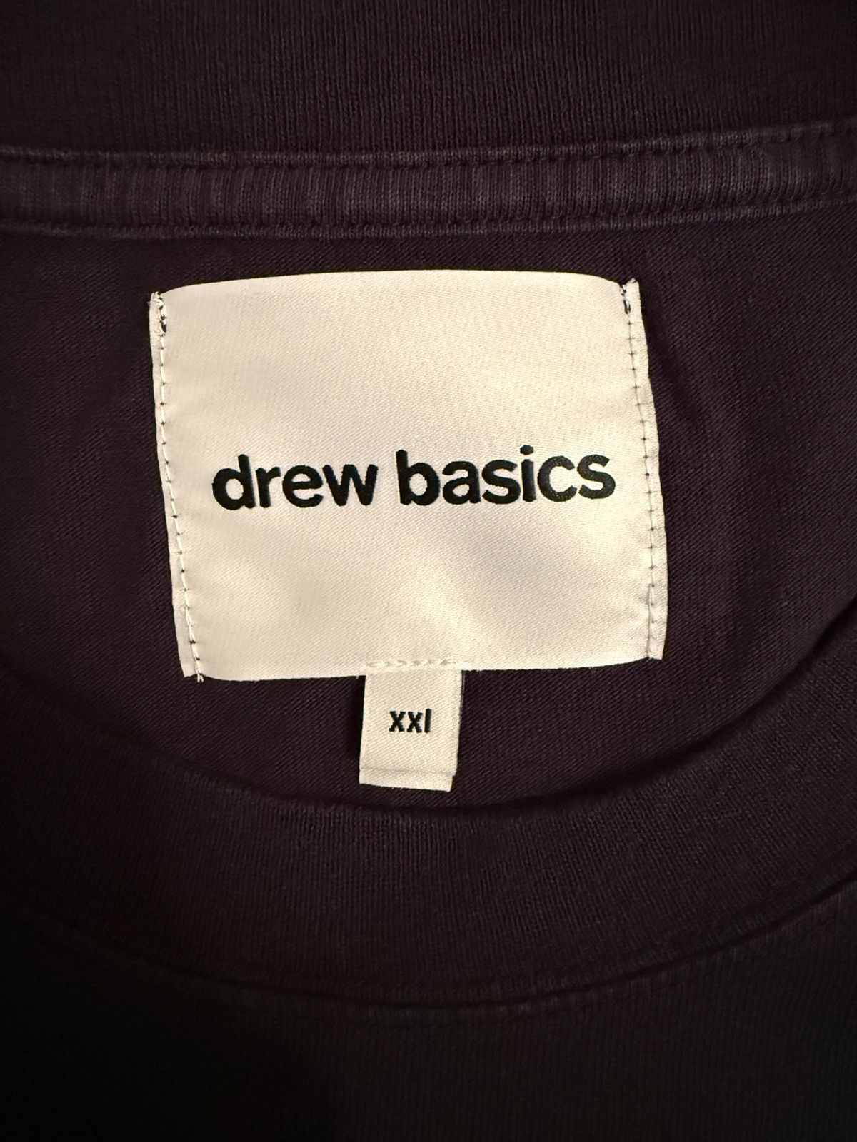 Drew House Drew House Basics Black Long Sleeve Shirt Size US XXL / EU 58 / 5 - 4 Thumbnail