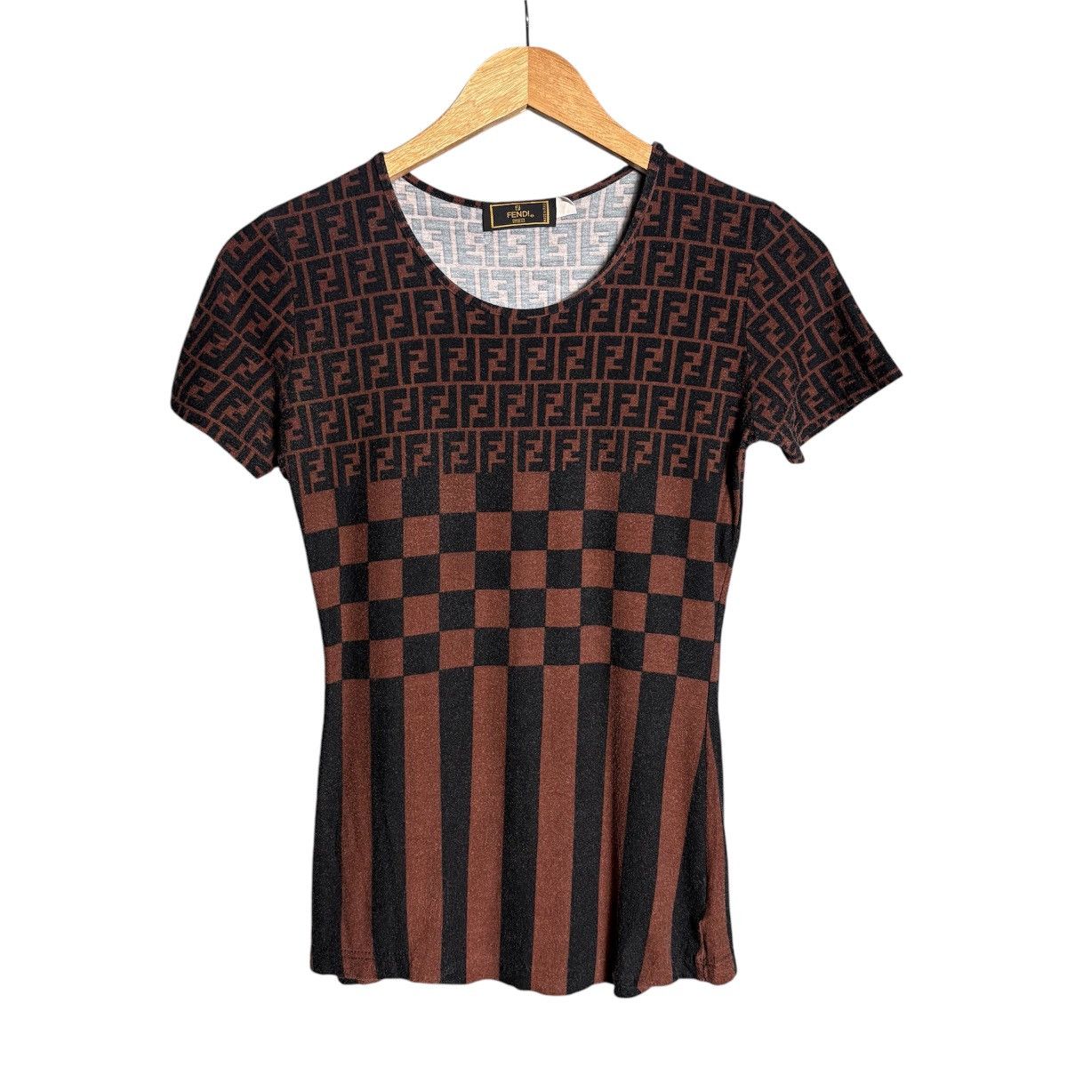 Fendi Fendi Mare Monogram Shirt Size S / US 4 / IT 40 - 1 Thumbnail