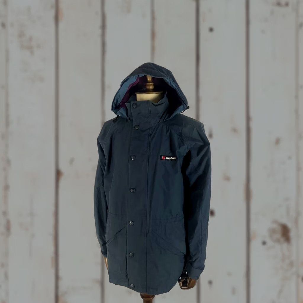 Berghaus Berghaus Jacket Size M Navy Nylon Mens Hooded Long Sleeve Full Zipper Size US M / EU 48-50 / 2 - 1 Thumbnail