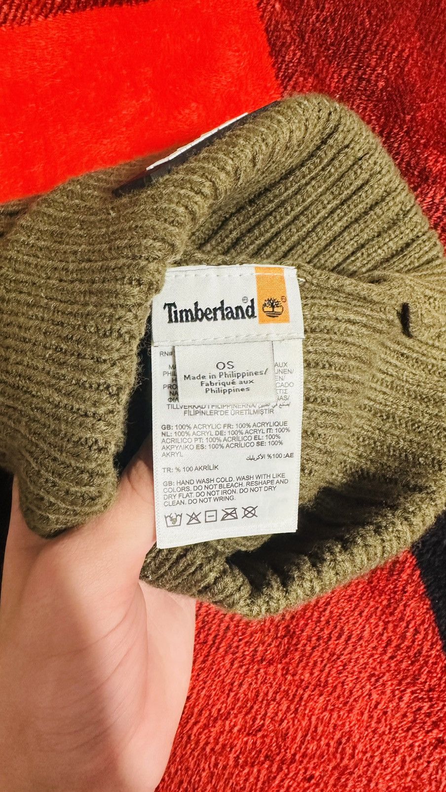 Timberland Timberland Beanie Hat Size ONE SIZE - 3 Thumbnail