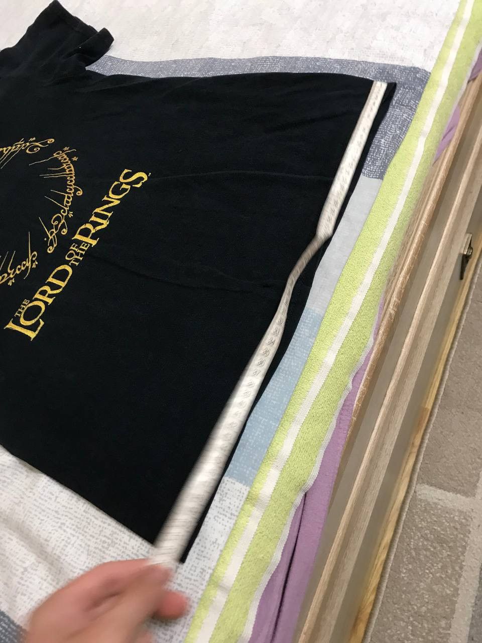 Vintage 🔥 The Lord of The Rings Vintage Faded Distressed Shirt Movie Size US M / EU 48-50 / 2 - 9 Thumbnail