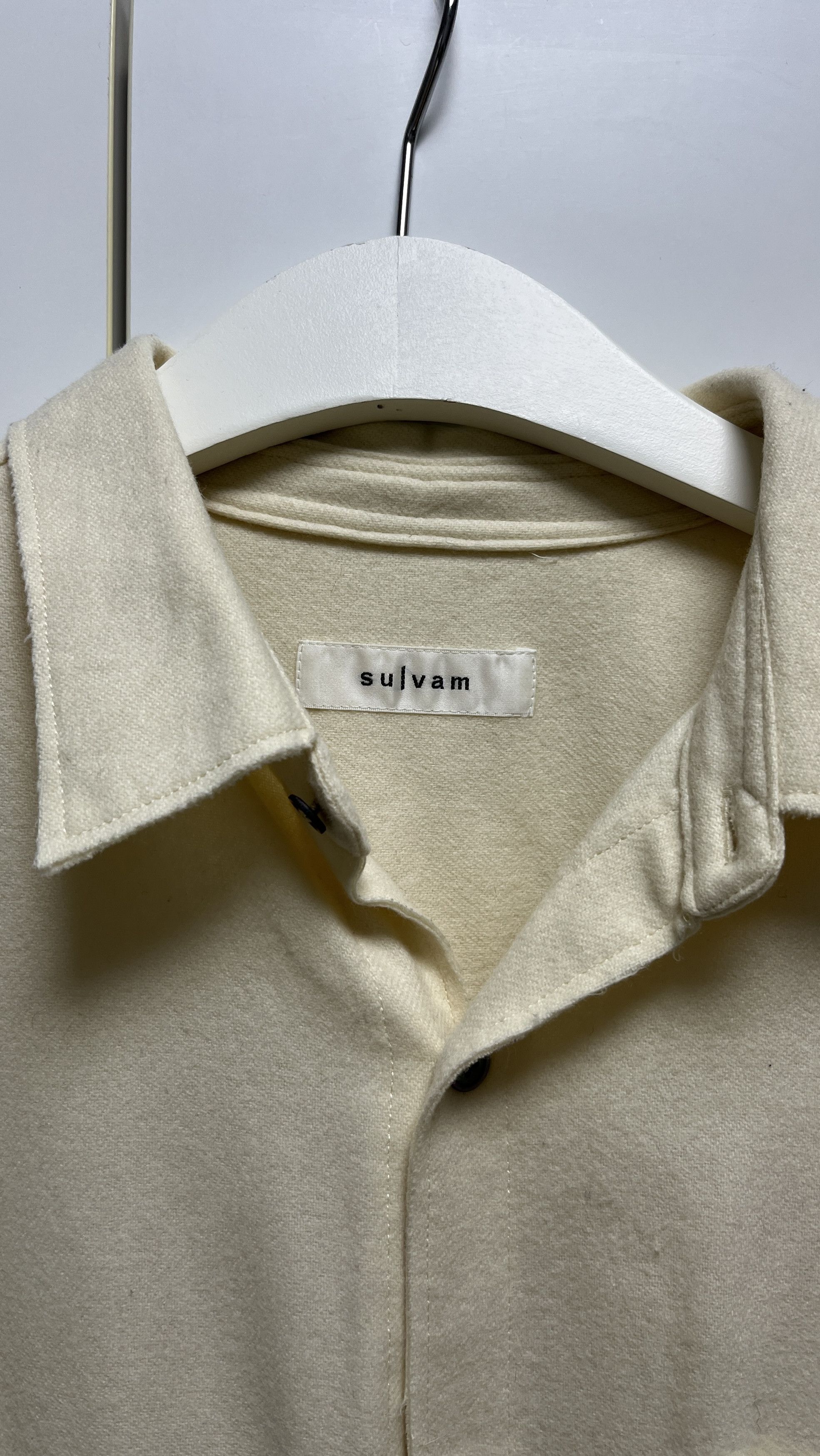 Sulvam SULVAM NICE DETAIL LONG SHIRT Size M / US 6-8 / IT 42-44 - 2 Thumbnail