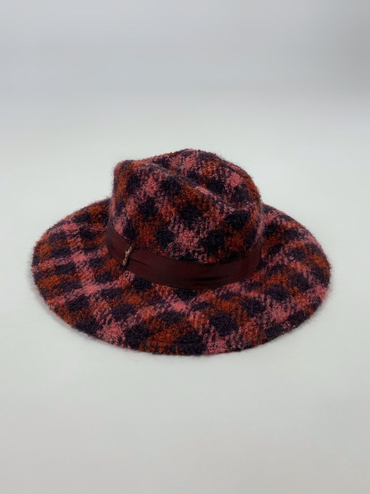Borsalino Borsalino Wool Check Hat Size ONE SIZE - 3 Thumbnail