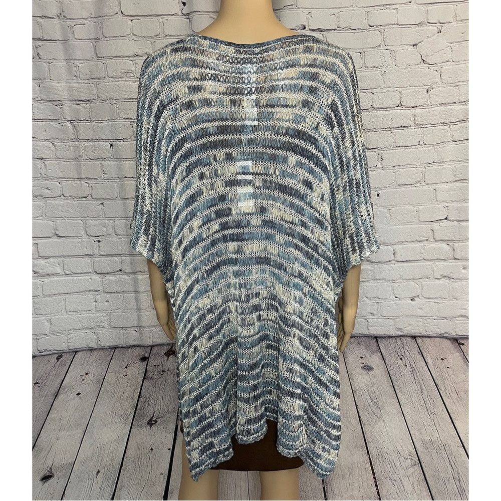 Chicos NWT New $109 Chico's Knit Textured Tegan Poncho Size L/XL Size L / US 10 / IT 46 - 5 Thumbnail