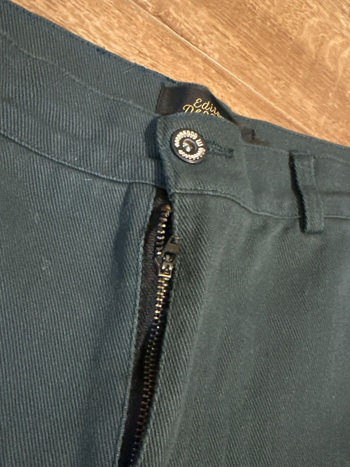 Vintage Editorial Department Men’s Teal Jeans Size US 32 / EU 48 - 10 Thumbnail