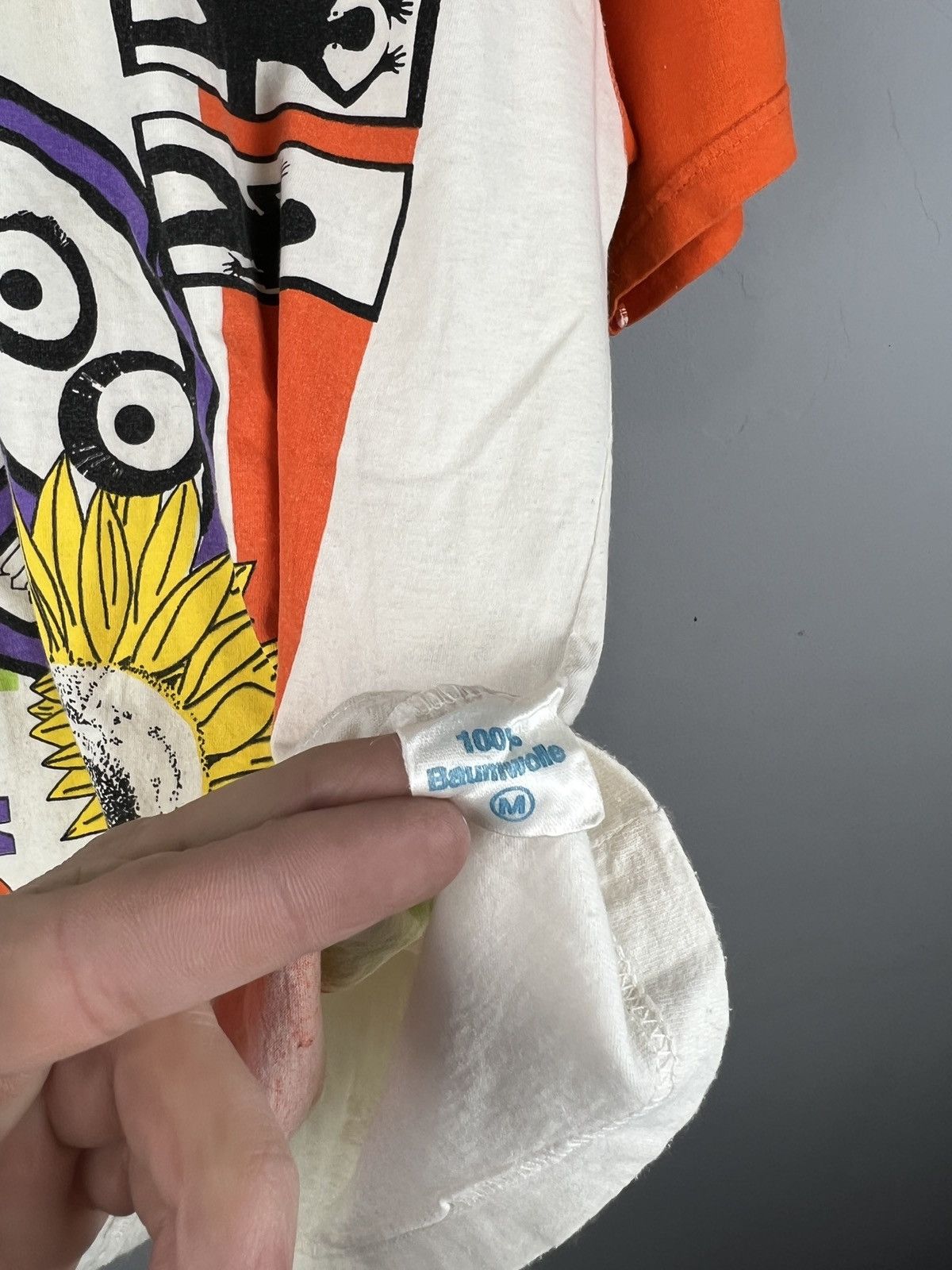 Japanese Brand × Vintage Vintage Peace tee Flower Power 90s Size US M / EU 48-50 / 2 - 10 Thumbnail