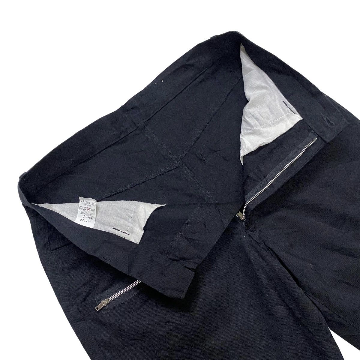 Japanese Brand KK apparel multi zipper cotton pant inspire Size US 31 - 7 Thumbnail