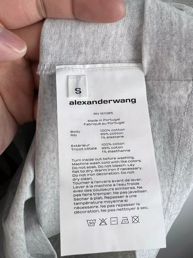 Alexander Wang Alexander wang New York Limited Letter Short Sleeve Size US S / EU 44-46 / 1 - 5 Thumbnail