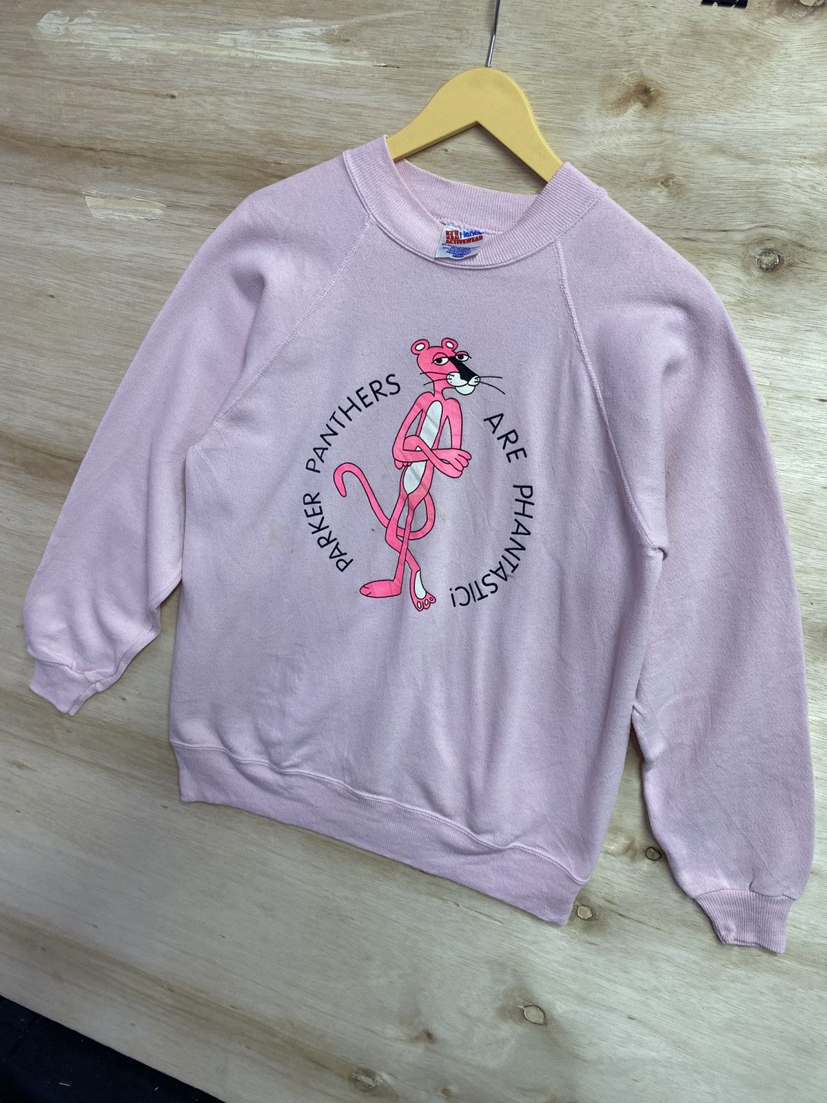 Cartoon Network Vintage pink panthersweatshirt Size XXL / US 16-18 / IT 52-54 - 2 Thumbnail