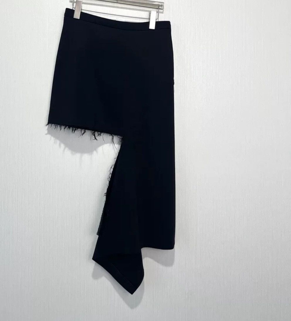 Balenciaga Balenciaga Black Cut Damaged Short Skirt Size 25" / US 0 / IT 36 - 3 Thumbnail