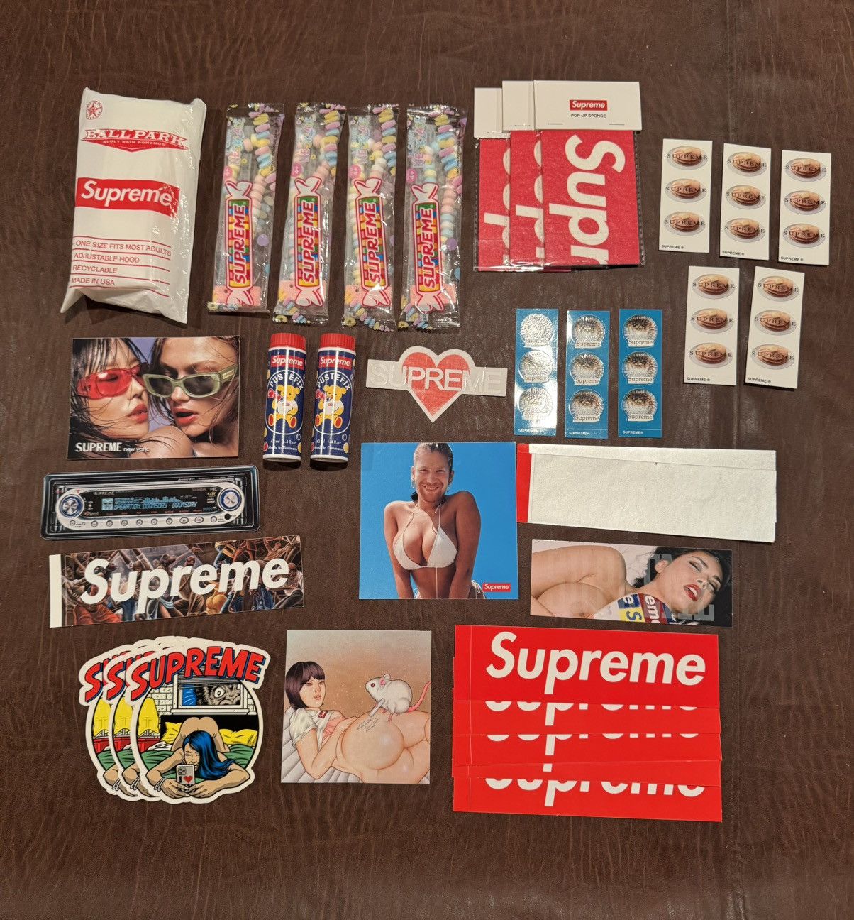 Supreme Supreme Stickers and Accessories Bundle Size ONE SIZE - 1 Preview
