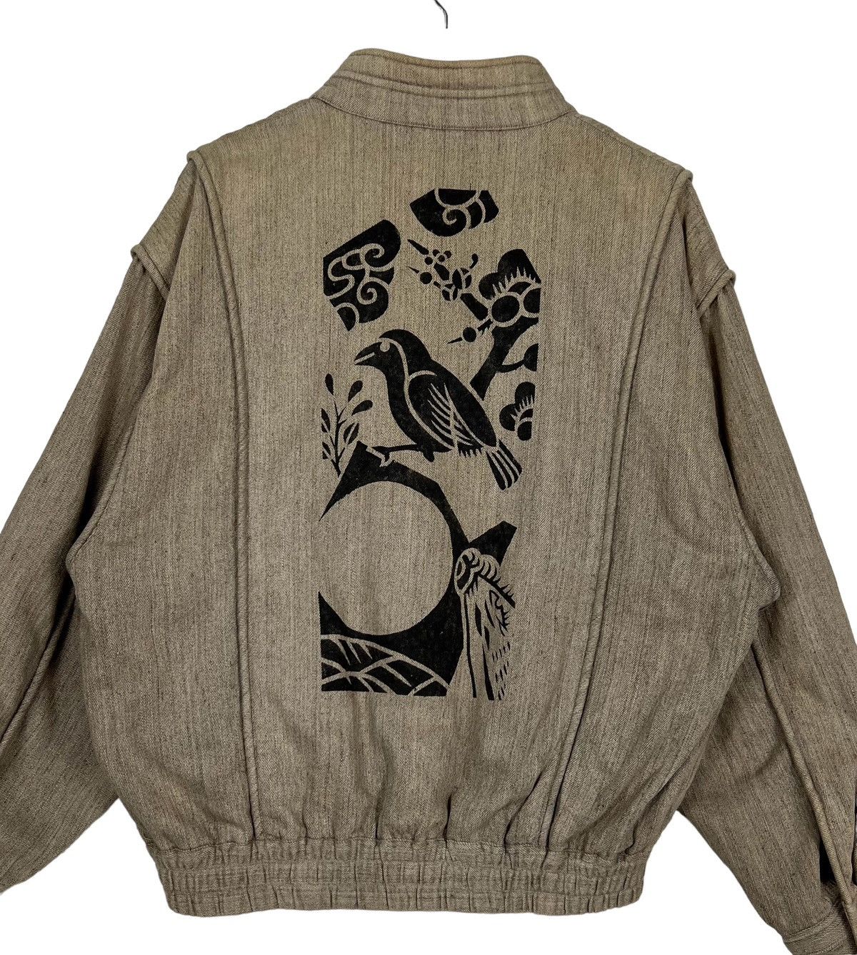 Issey Miyake 🔥 VINTAGE 80s INTERMEZZO BOMBER JACKET Size US M / EU 48-50 / 2 - 2 Thumbnail