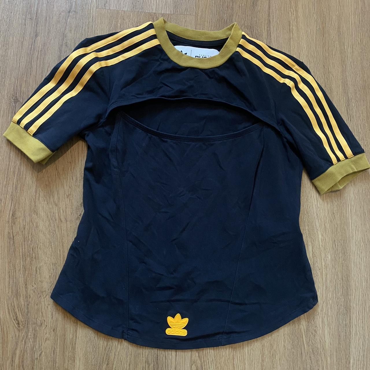 Adidas Adidas x Paolina Russo black and yellow crop Size US M / EU 48-50 / 2 - 1 Thumbnail