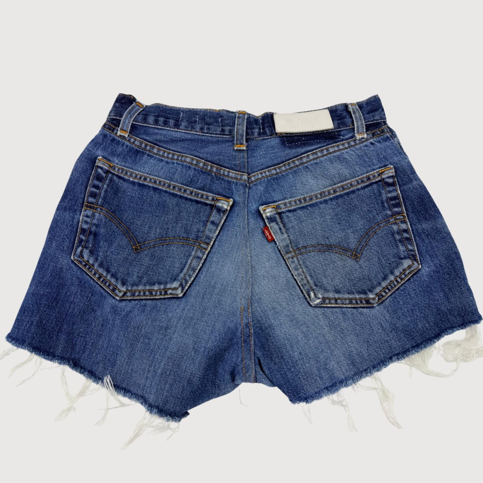 Other RE/DONE Levi’s High Rise Button Fly Shorts 29 Size 29" - 3 Thumbnail
