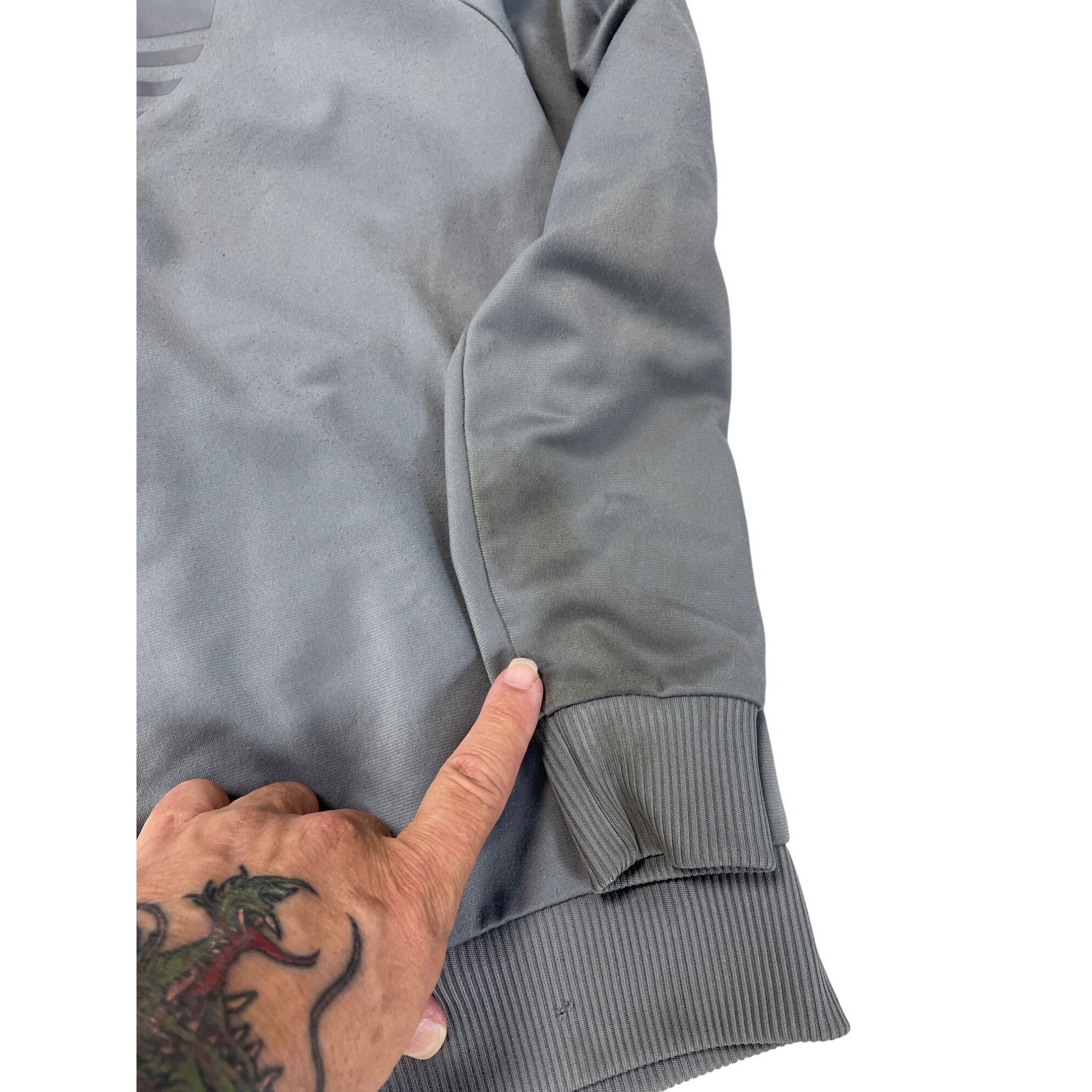 Adidas Adidas Originals Firebird womans Gray green zip Jacket size Size L / US 10 / IT 46 - 13 Thumbnail