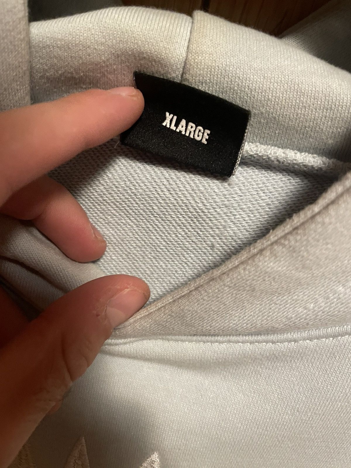 Revenge Revenge sewed logo hoodie Size US XL / EU 56 / 4 - 4 Thumbnail