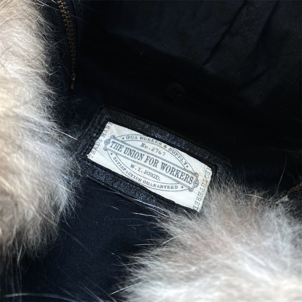 14th Addiction Goa Raccoon Fur Sheepskin Leather Jacket Size US S / EU 44-46 / 1 - 7 Thumbnail