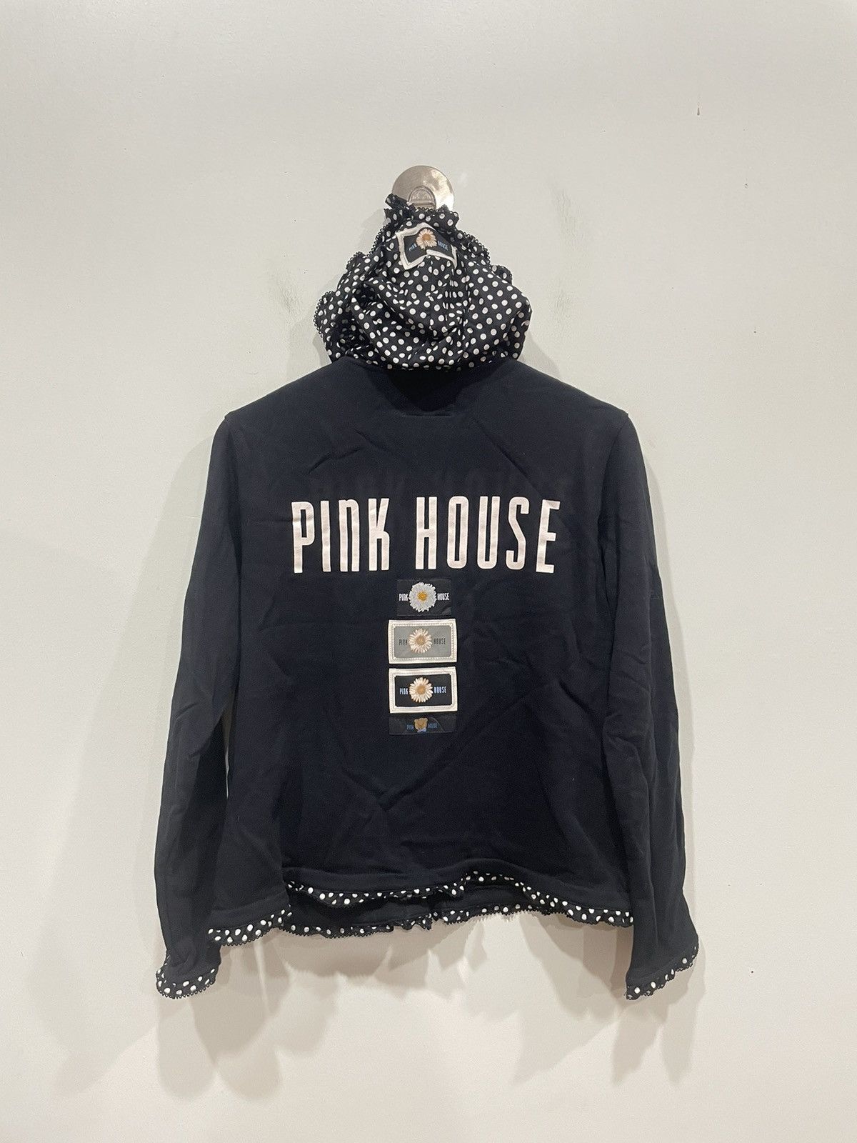 Pink House Pink House Sweater Hoodie Size L / US 10 / IT 46 - 2 Thumbnail