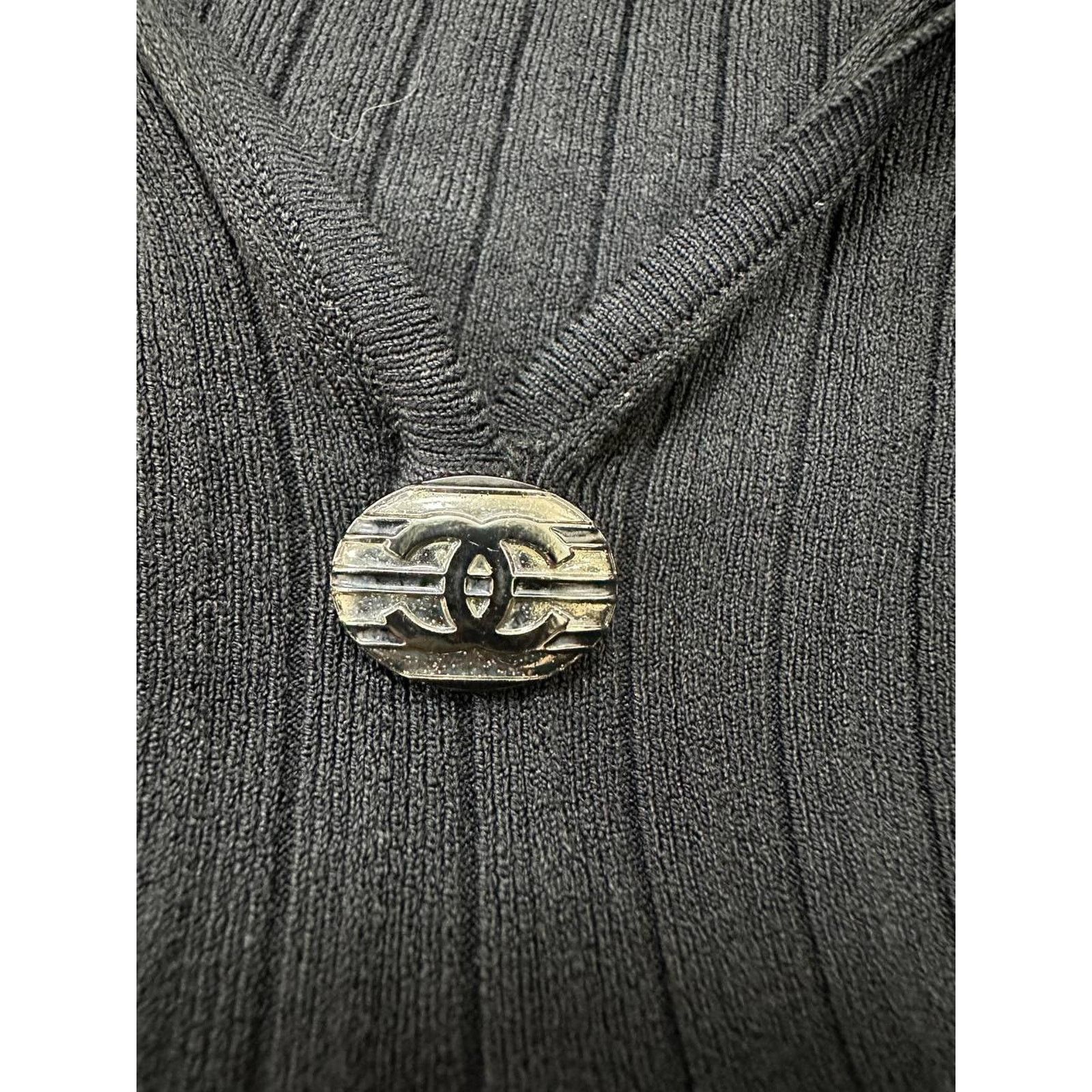 Chanel Chanel Flared Sleeves Concise Knitted Top Sz. 40 Size M / US 6-8 / IT 42-44 - 5 Thumbnail