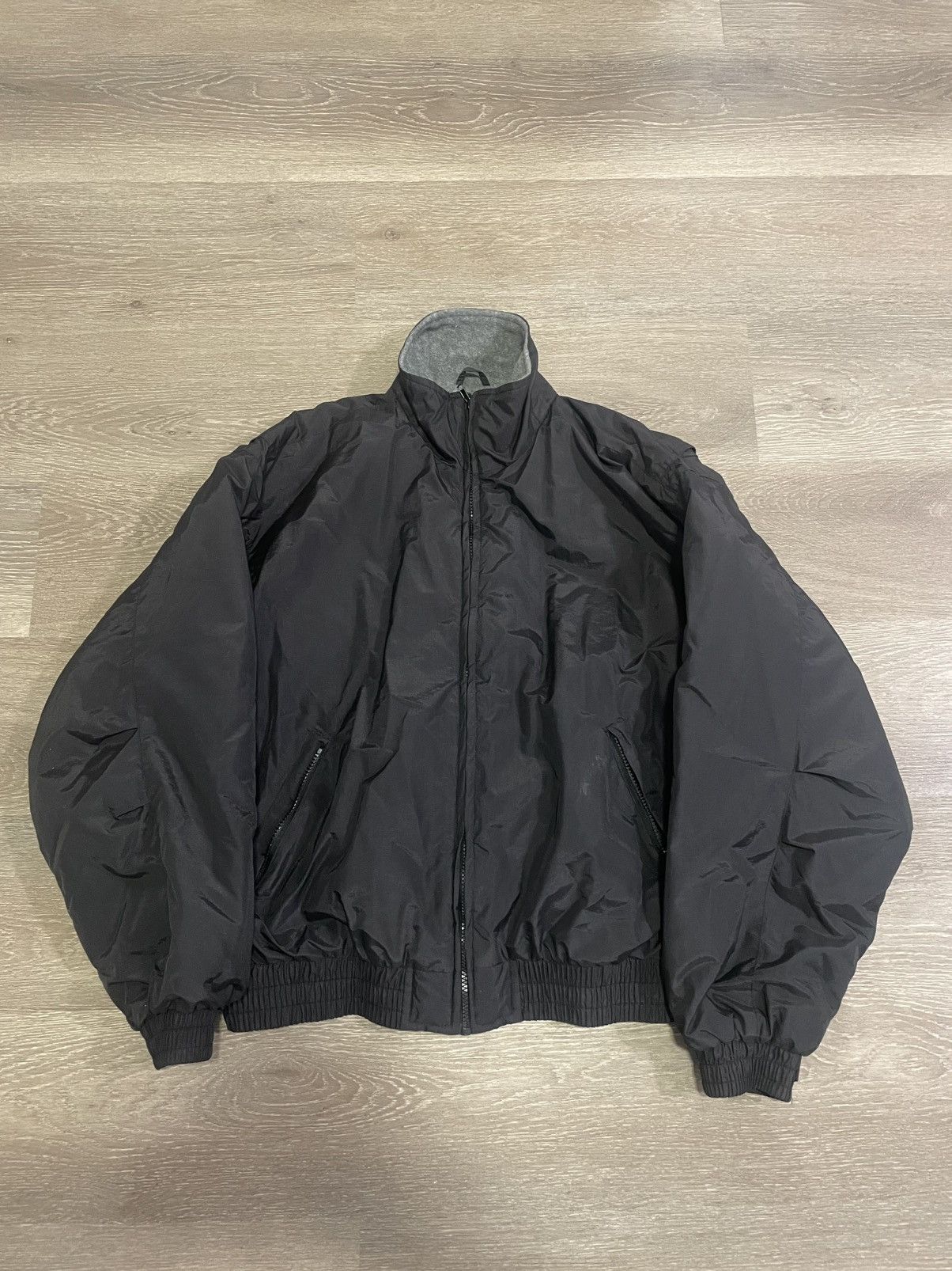 Vintage Vintage Black Zip Up Size US S / EU 44-46 / 1 - 1 Thumbnail