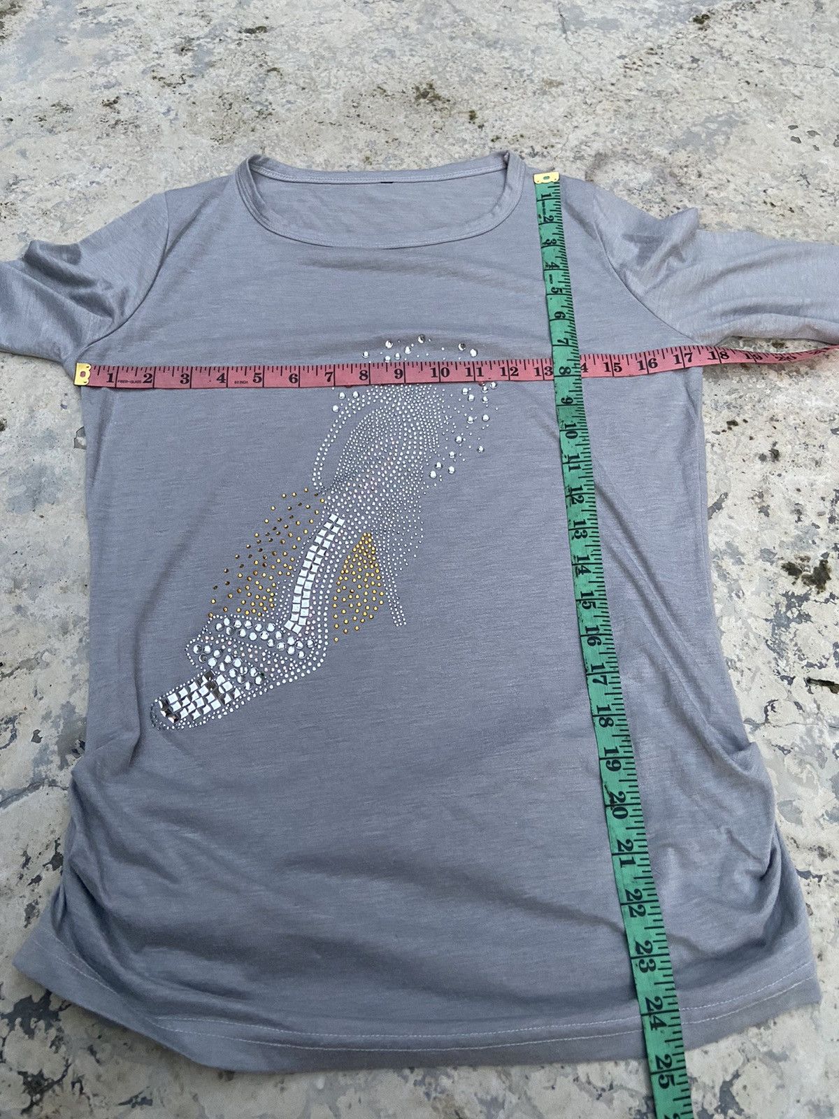 Beauty Beast × If Six Was Nine × Japanese Brand 2000s shoes studded zircon long sleeve Size M / US 6-8 / IT 42-44 - 7 Thumbnail