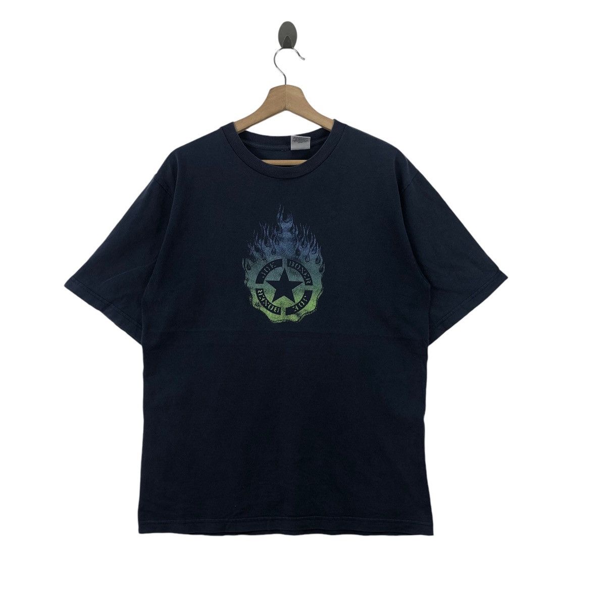 Vintage Vintage 90s JOE BOXER Flame Logo T-Shirt Streetwear Size US M / EU 48-50 / 2 - 1 Thumbnail
