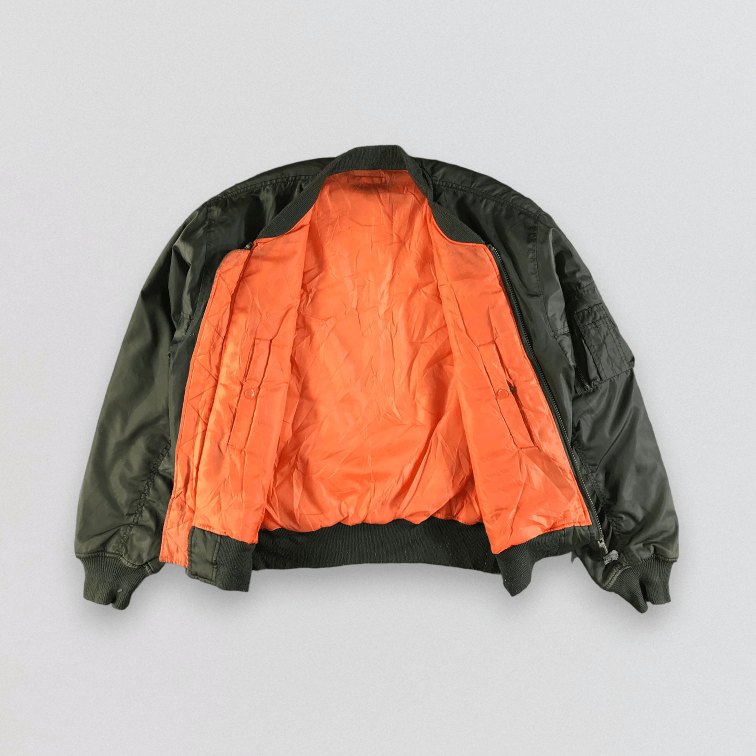 Vintage Vintage MA 1 Bomber Jacket Size US L / EU 52-54 / 3 - 2 Thumbnail