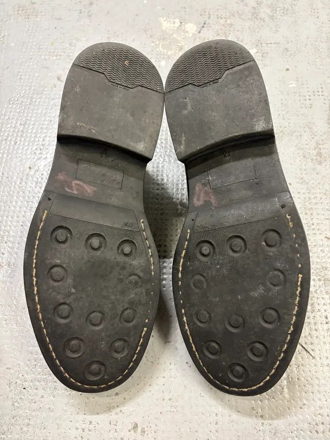 Claude Montana Claude Montana Black Leather Classy Buckle Loafers Size US 10 / EU 43 - 6 Thumbnail